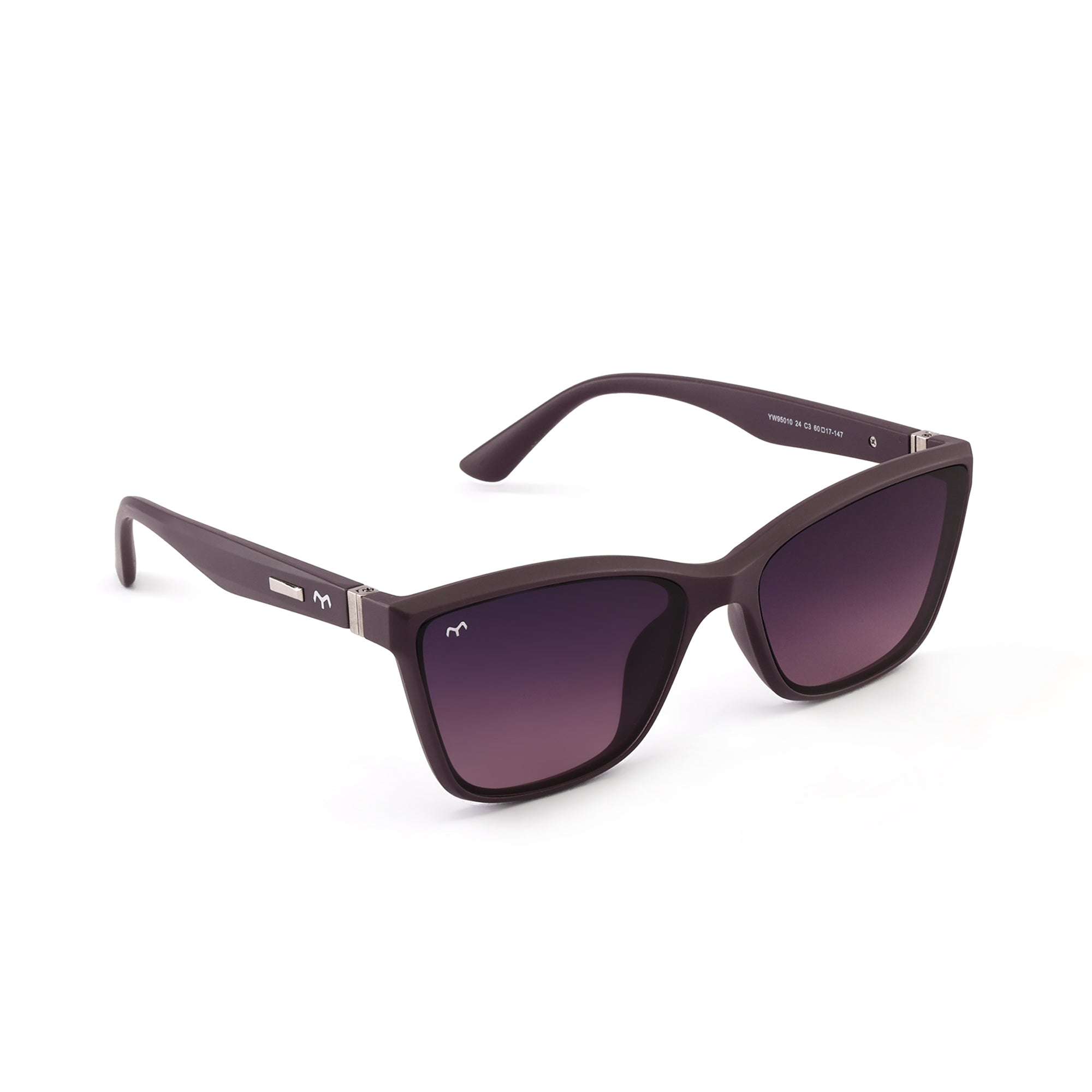 Flirt - Shell Purple Cat Eye Sunglasses