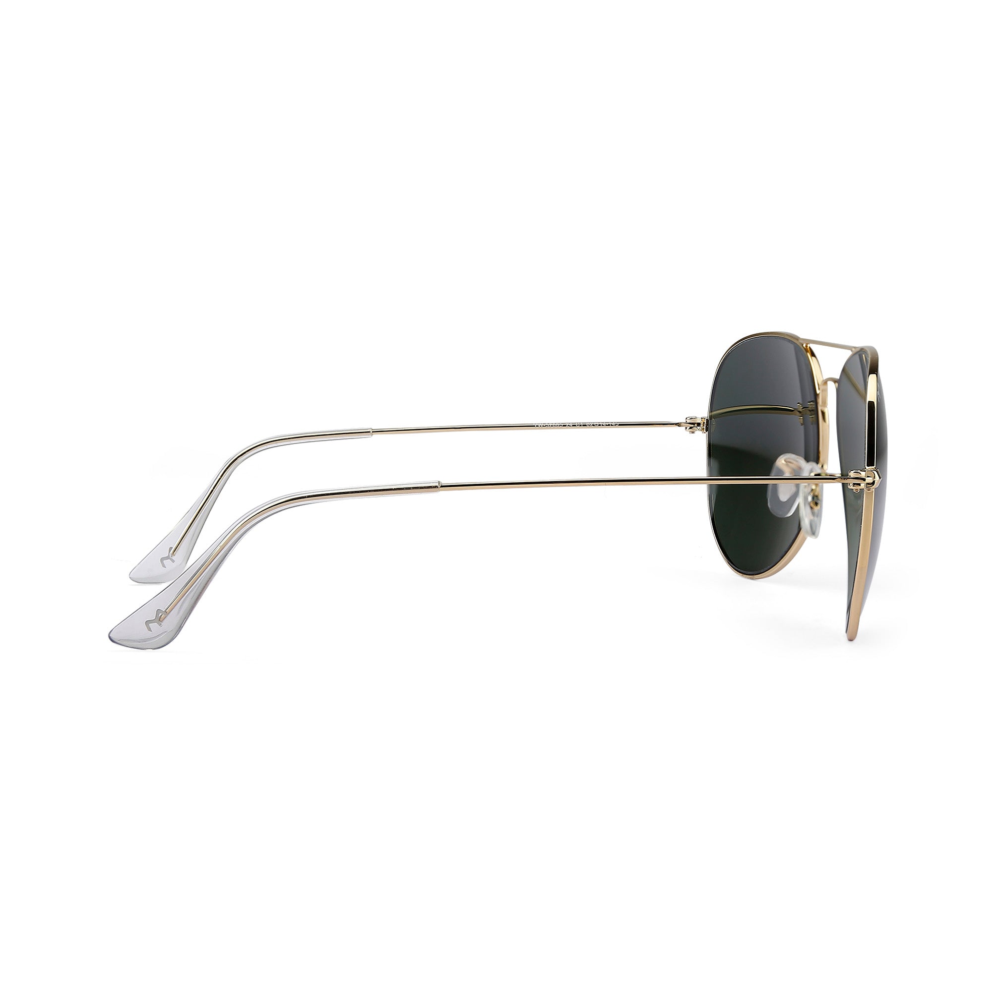 Flyboy - Metal Deep Green Aviator Sunglasses for Men