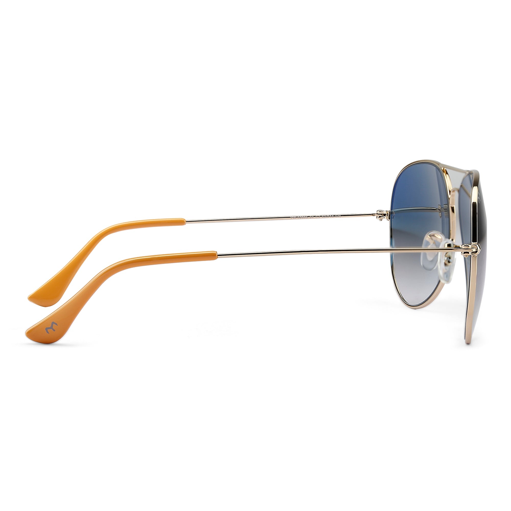 Flyboy - Metal Blue Aviator Sunglasses for Men
