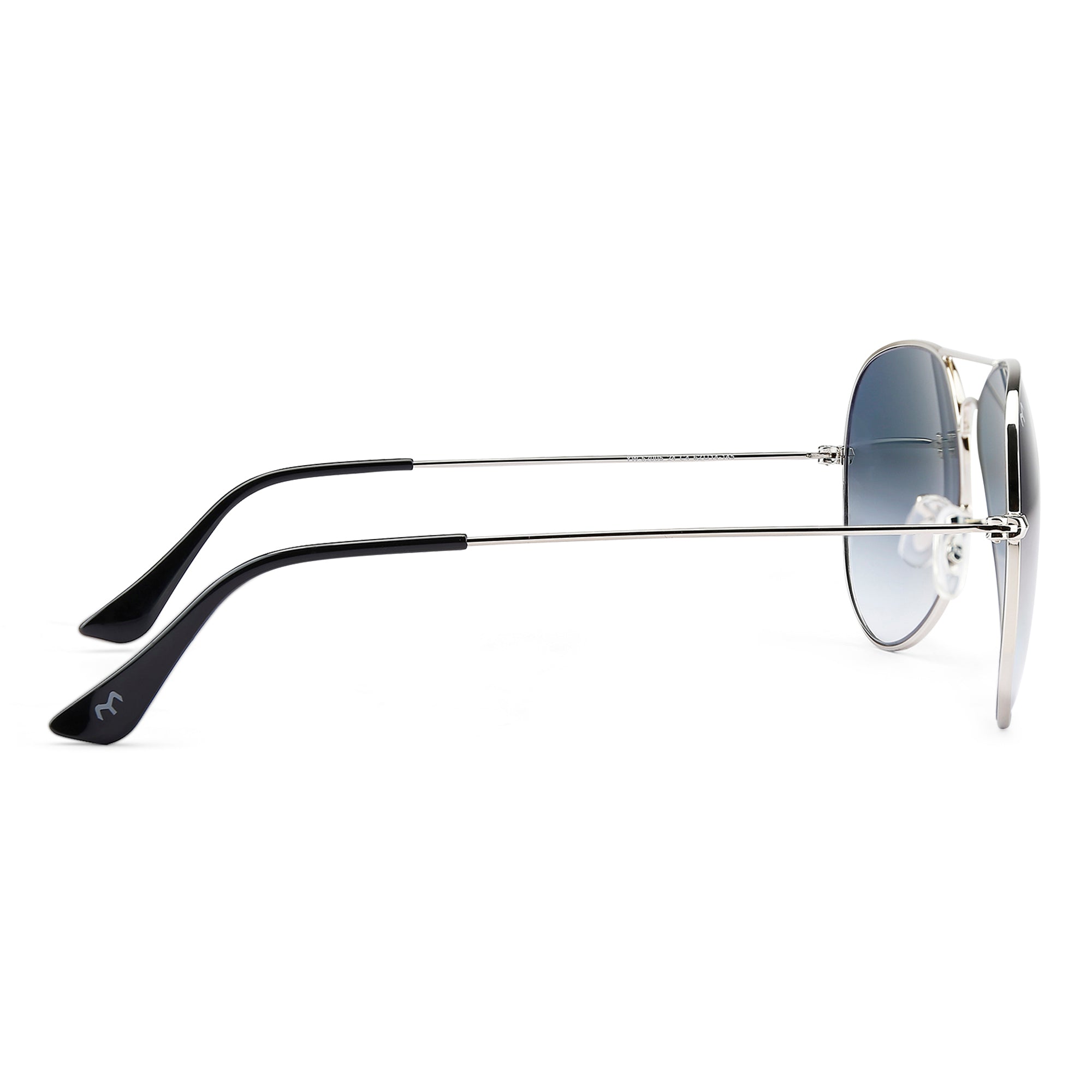 Flyboy - Metal Black Aviator Sunglasses for Men
