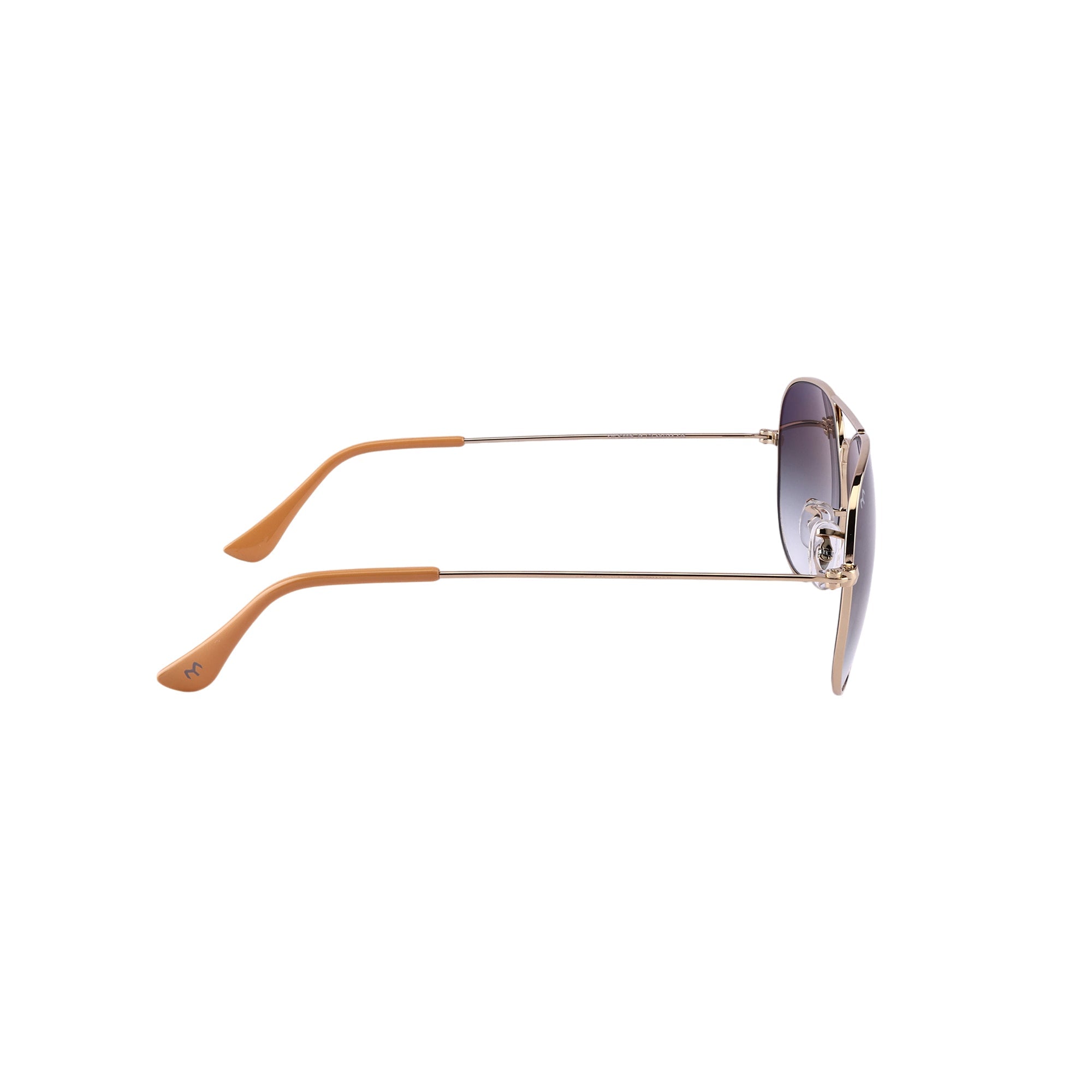 BiCoators - Blue Metal Unisex Aviator Sunglasses