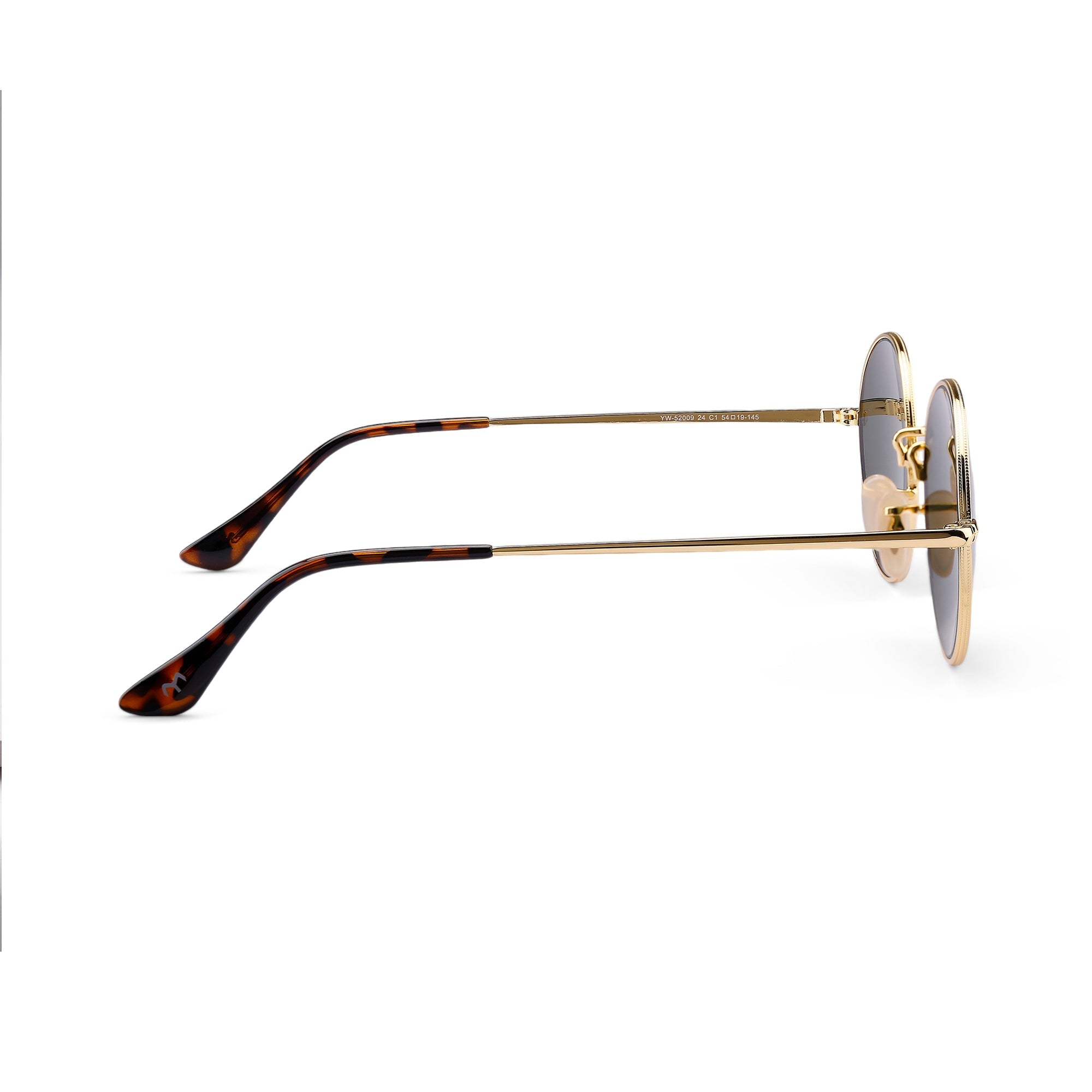 OvaFlex - Deep Green Metal Unisex Oval Sunglasses