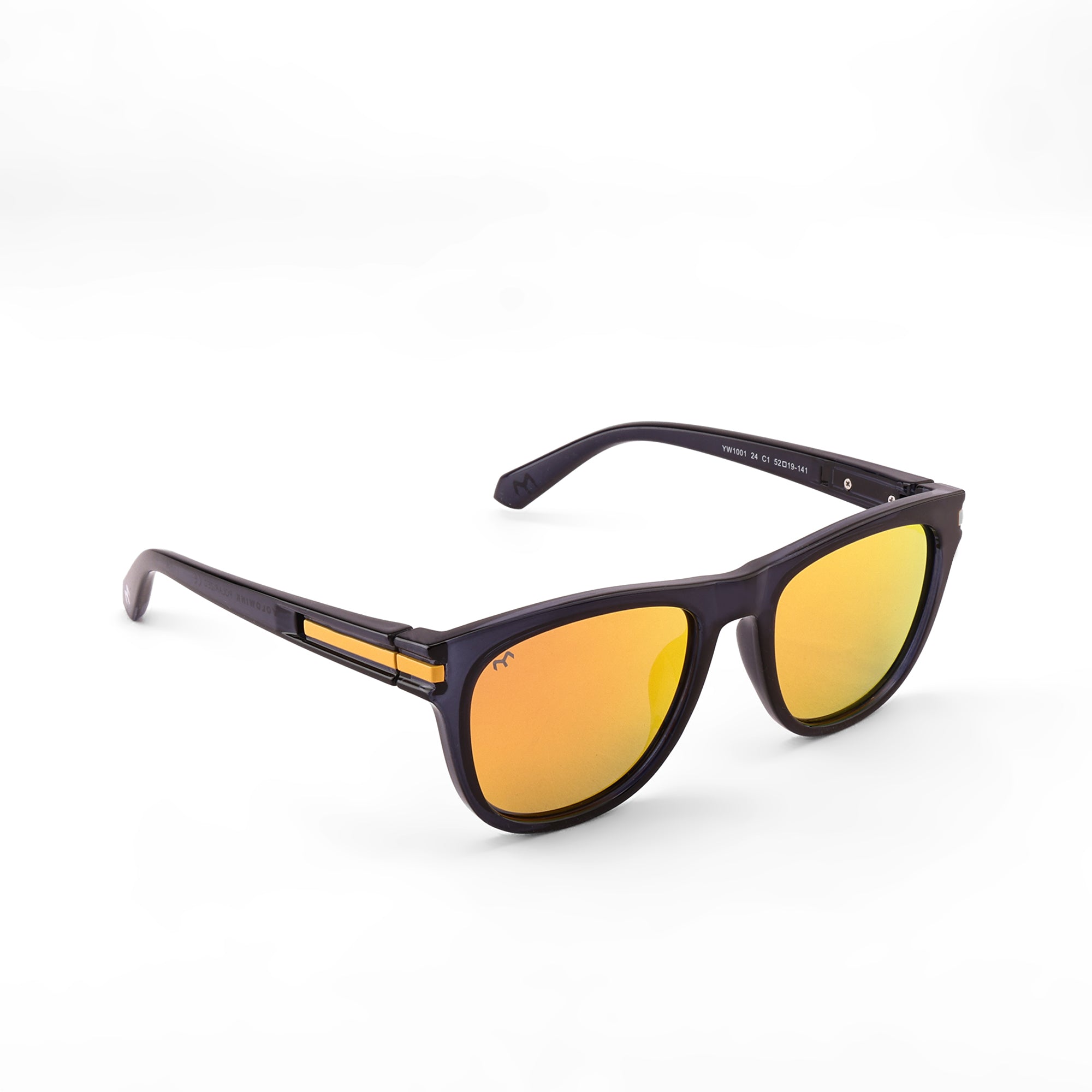 Shadeways - TR Orange Polarized Wayfarer Sunglasses for Men