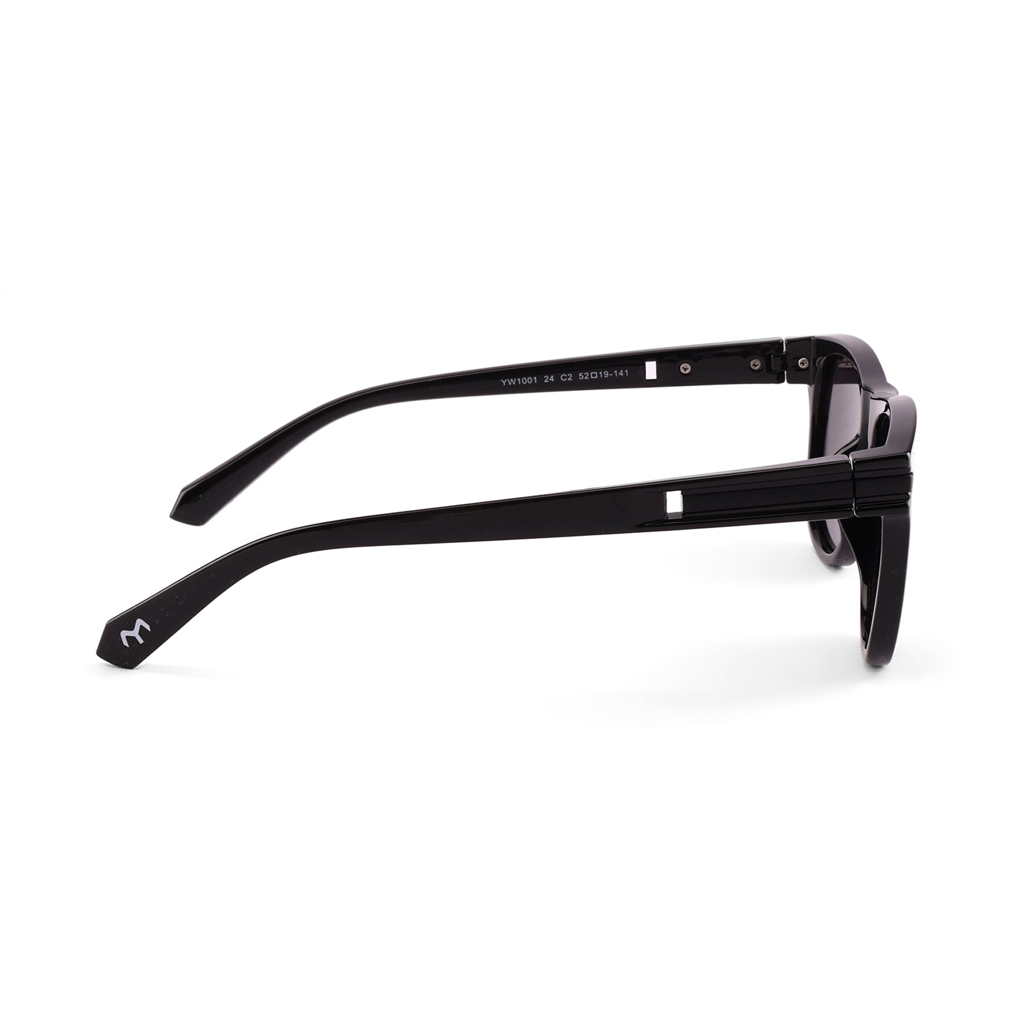 Shadeways - TR Black Polarized Wayfarer Sunglasses for Men