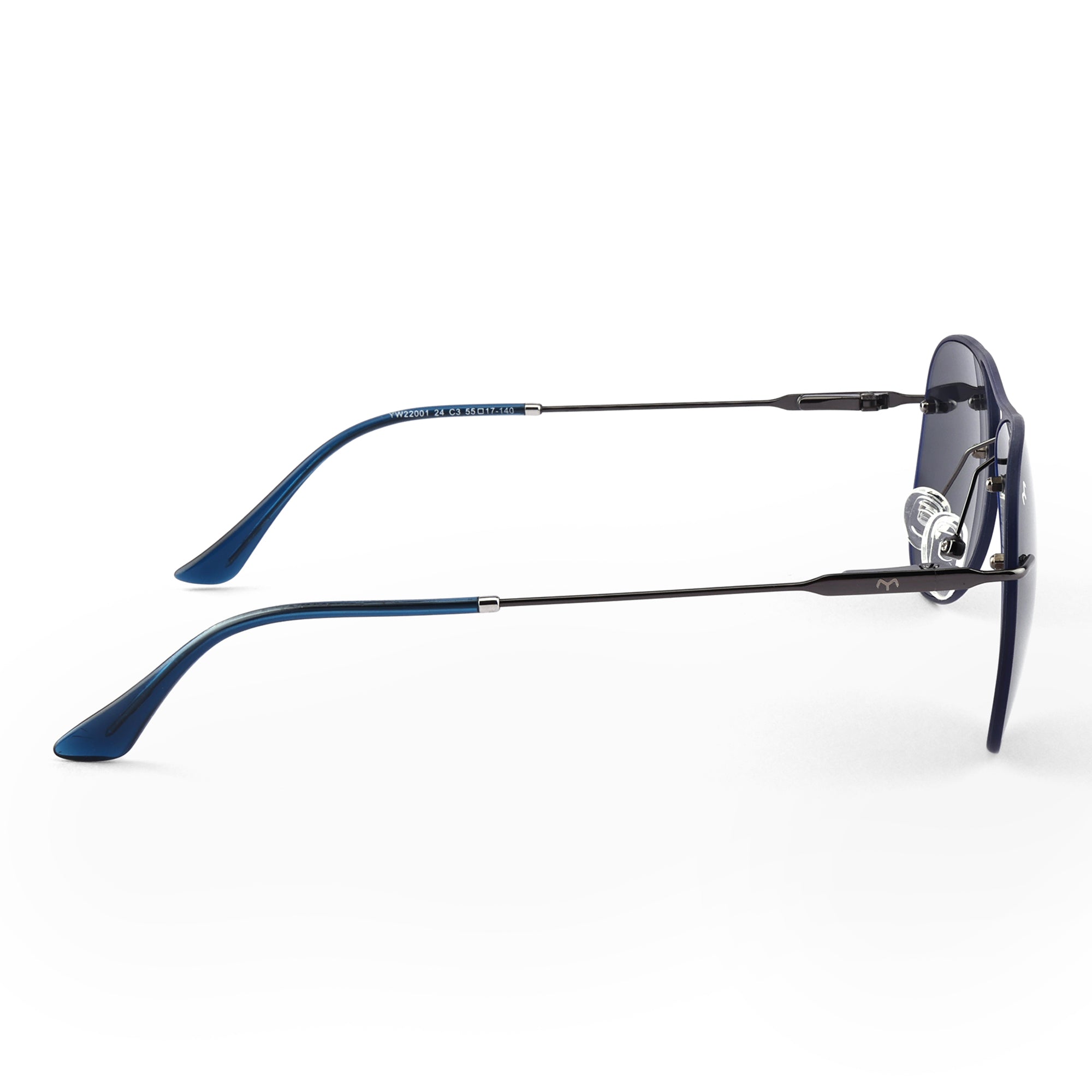 Paviora - Black Metal Frame Aviator Sunglasses