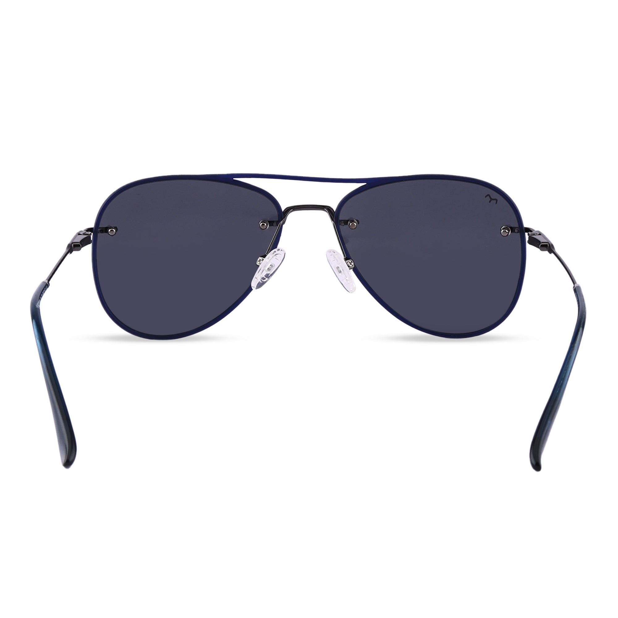 Paviora - Black Metal Frame Aviator Sunglasses
