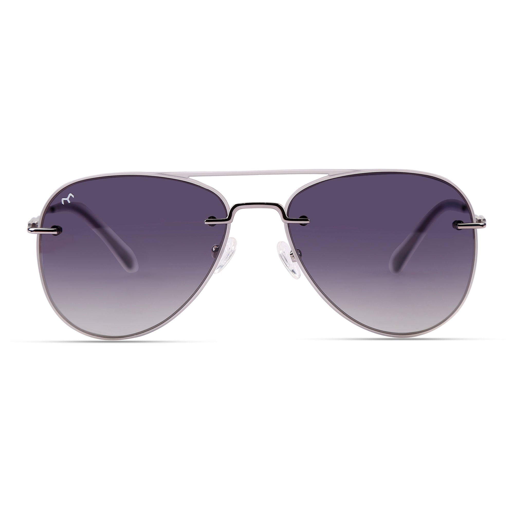 Paviora - Black Metal Frame Aviator Sunglasses