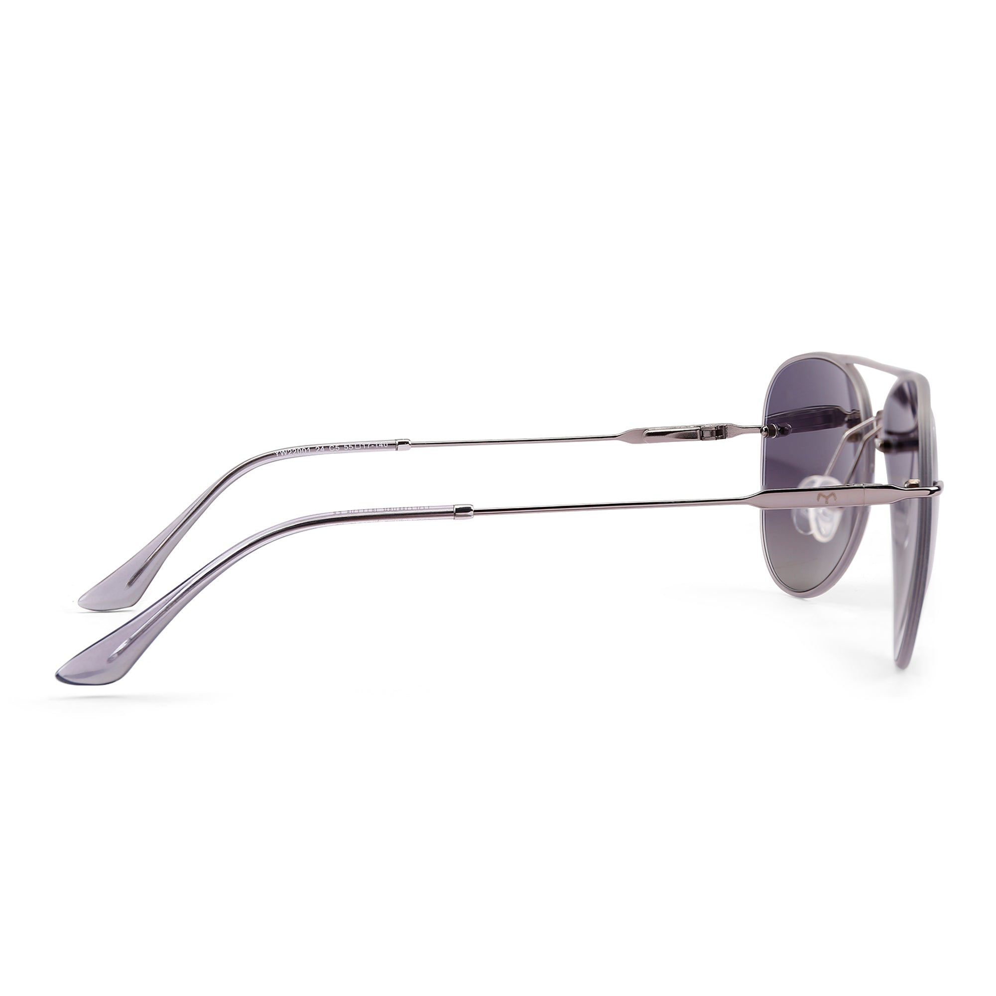 Paviora - Black Metal Frame Aviator Sunglasses