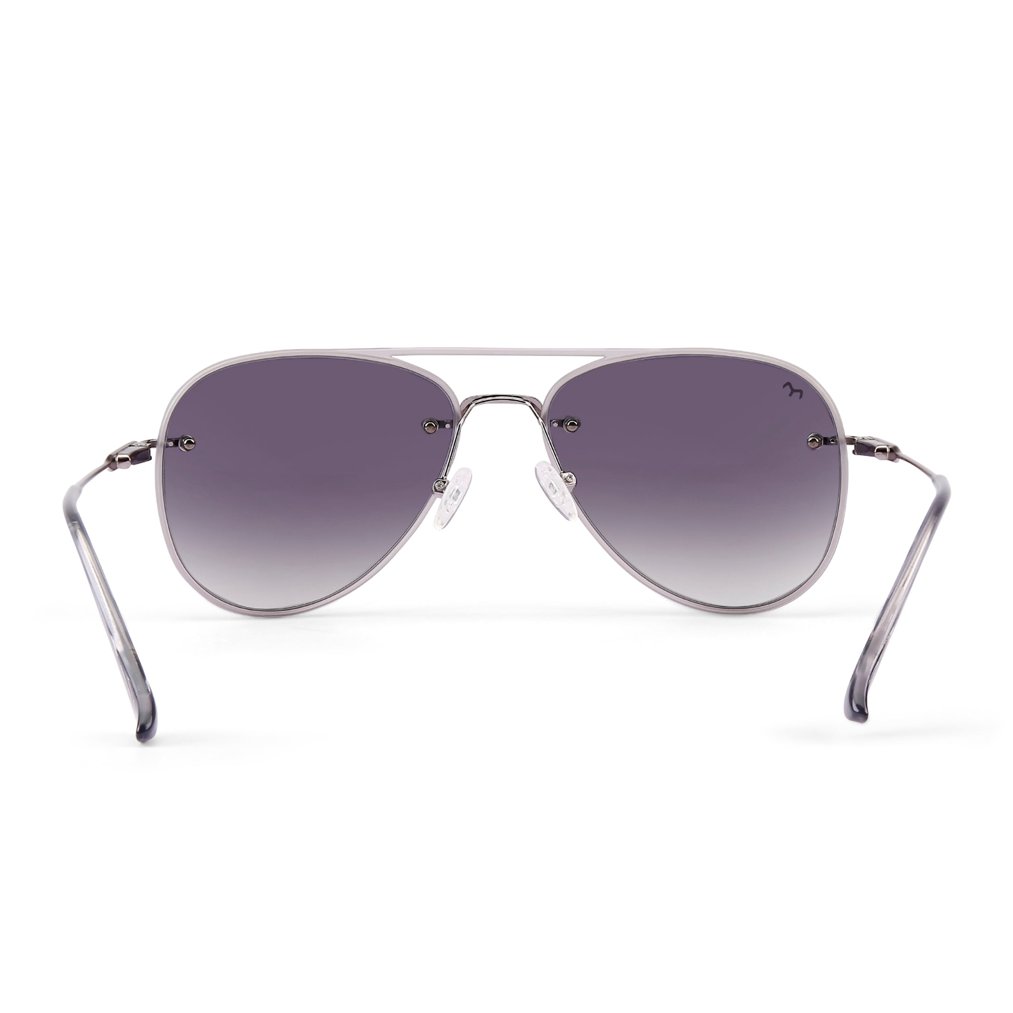 Paviora - Black Metal Frame Aviator Sunglasses