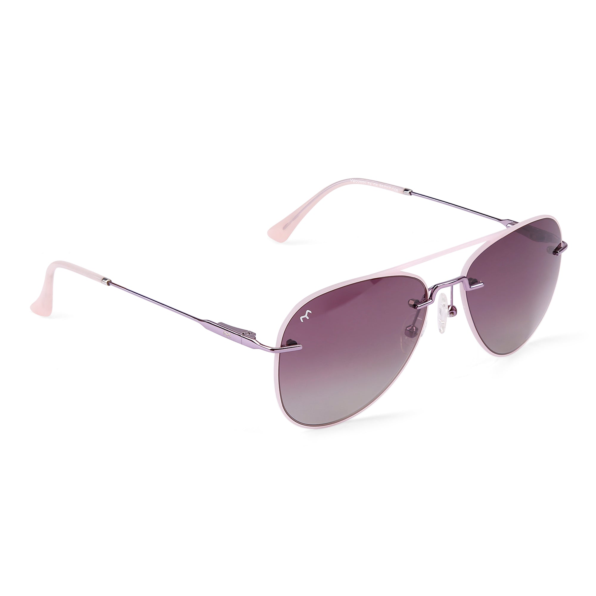 Paviora - TR Metal Purple Aviator Sunglasses