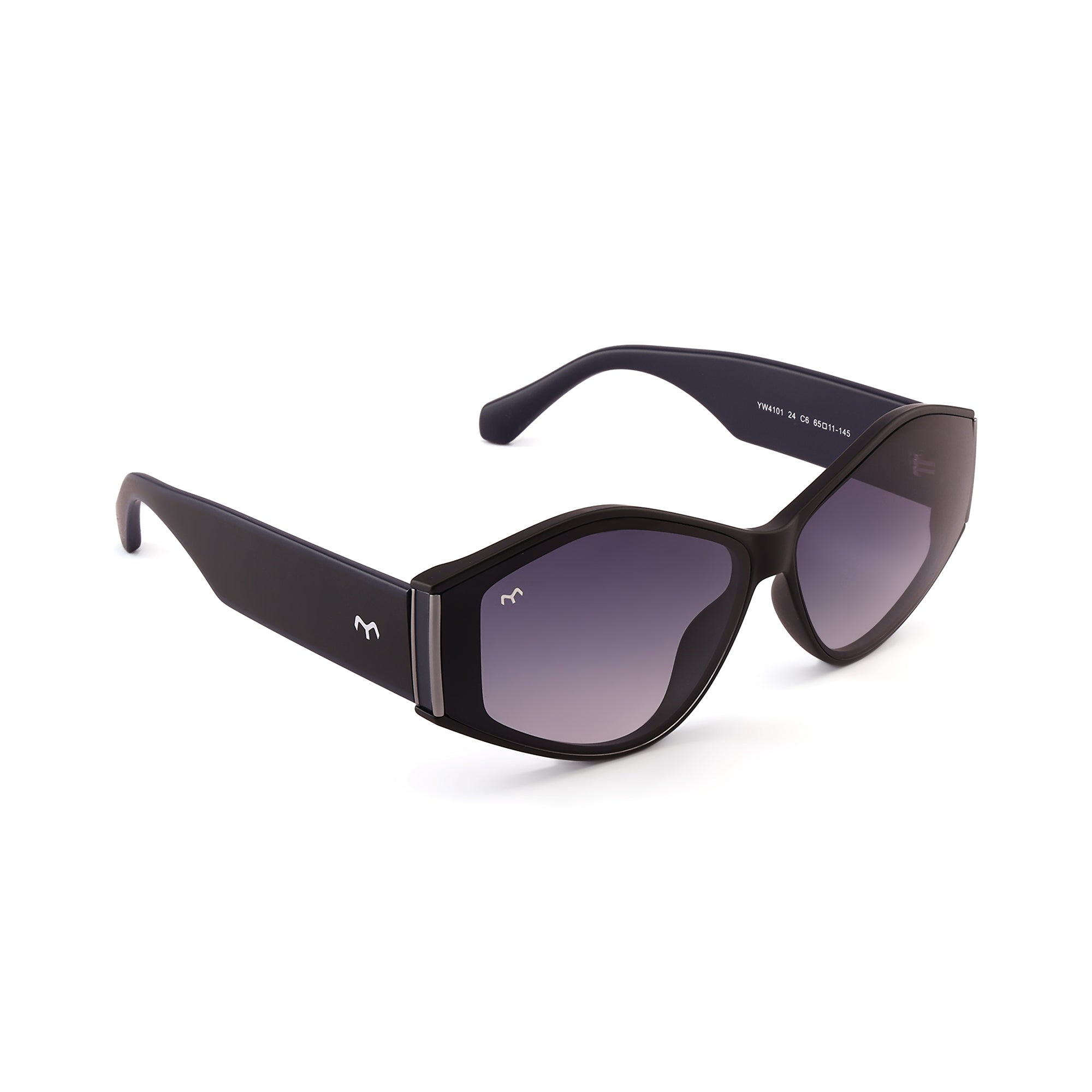 Purrfect - TR Black Polarized Cat Eye Sunglasses