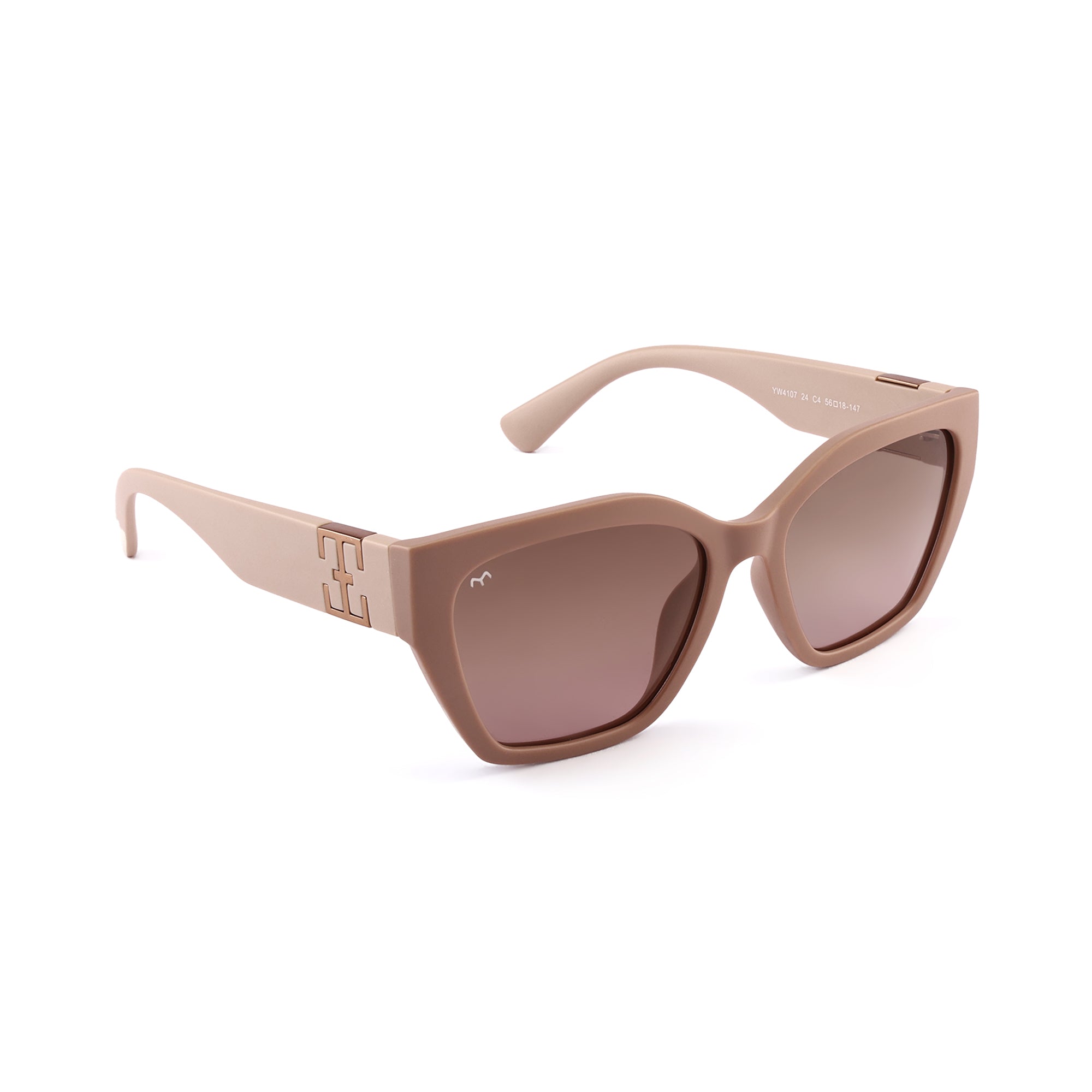 Catchlight - TR Brown Polarized Cat Eye Glasses