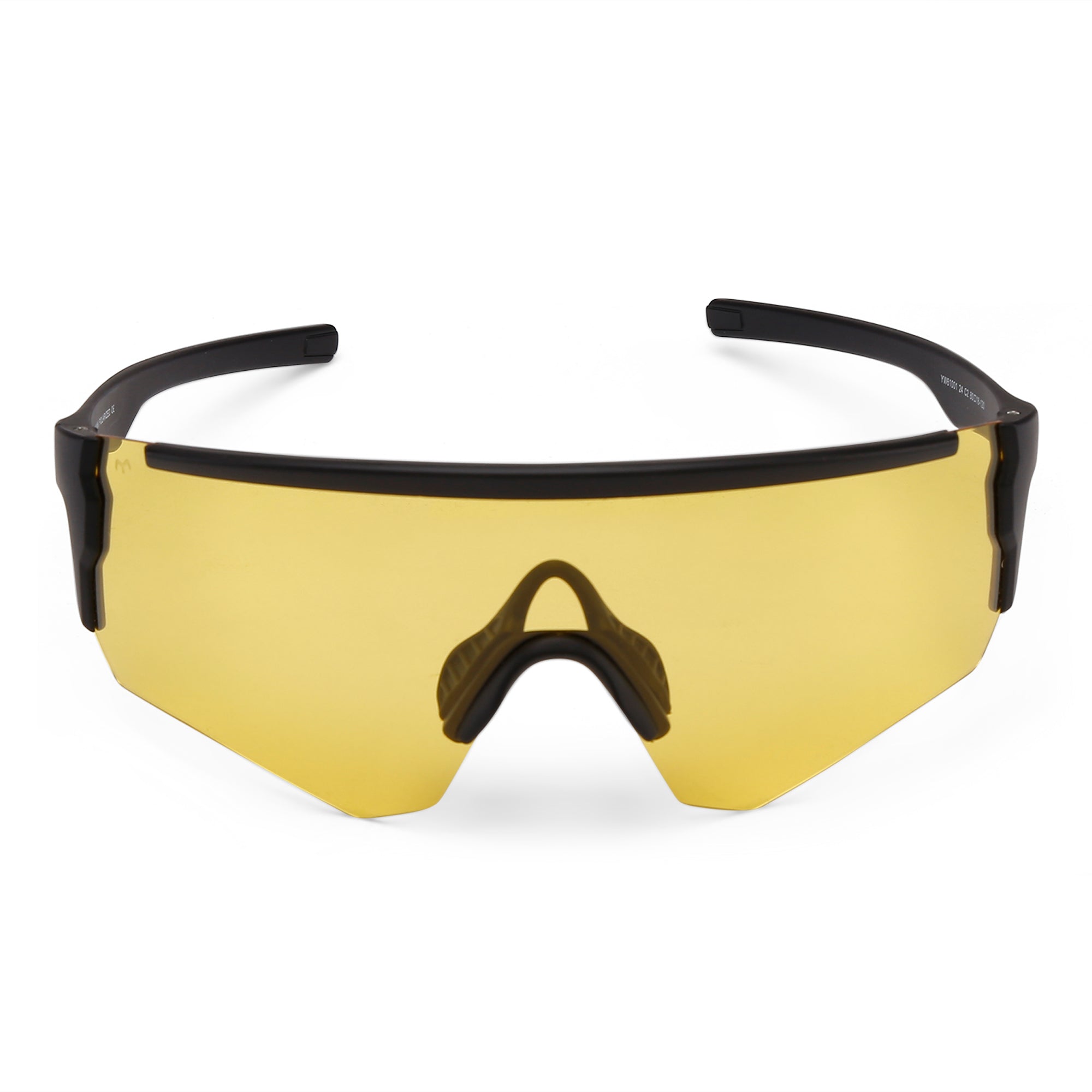 BoxAngle - TR Rectangle Yellow Sports Sunglasses