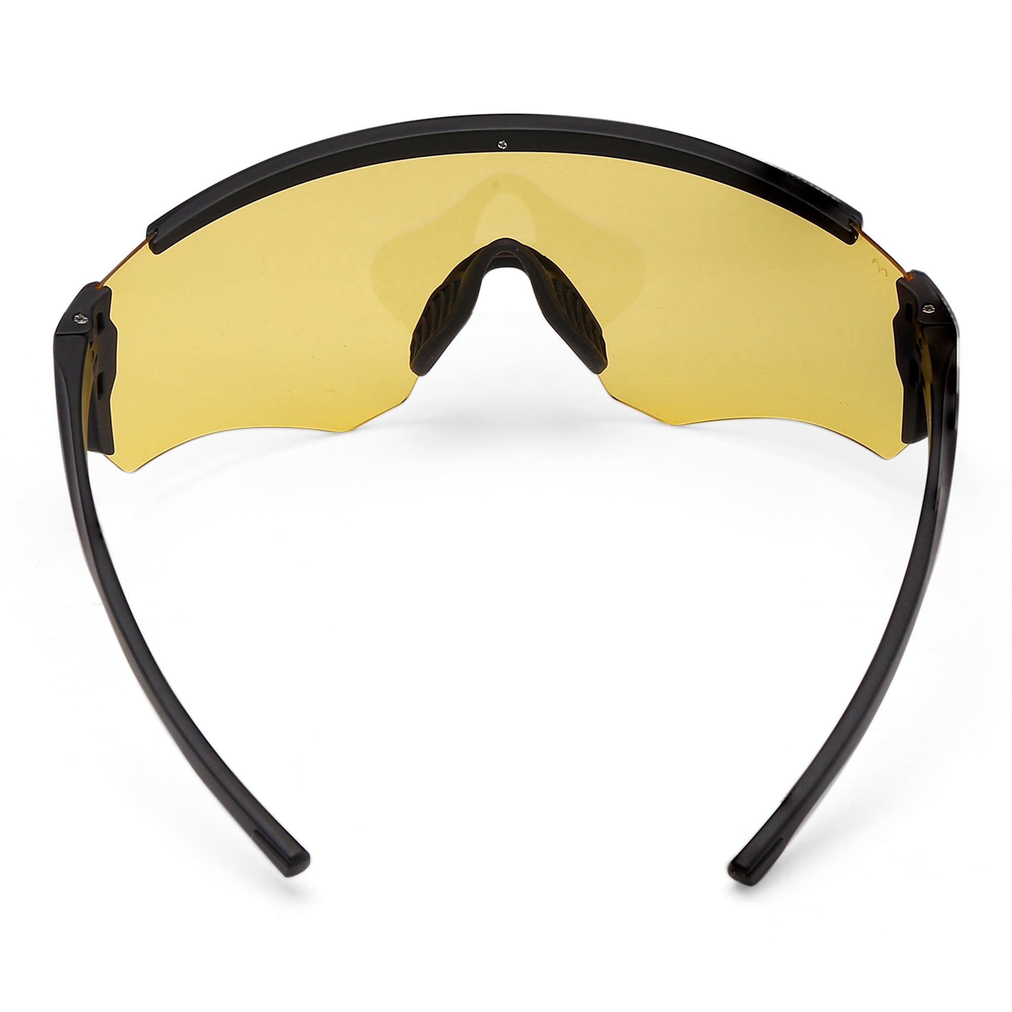 BoxAngle - TR Rectangle Yellow Sports Sunglasses