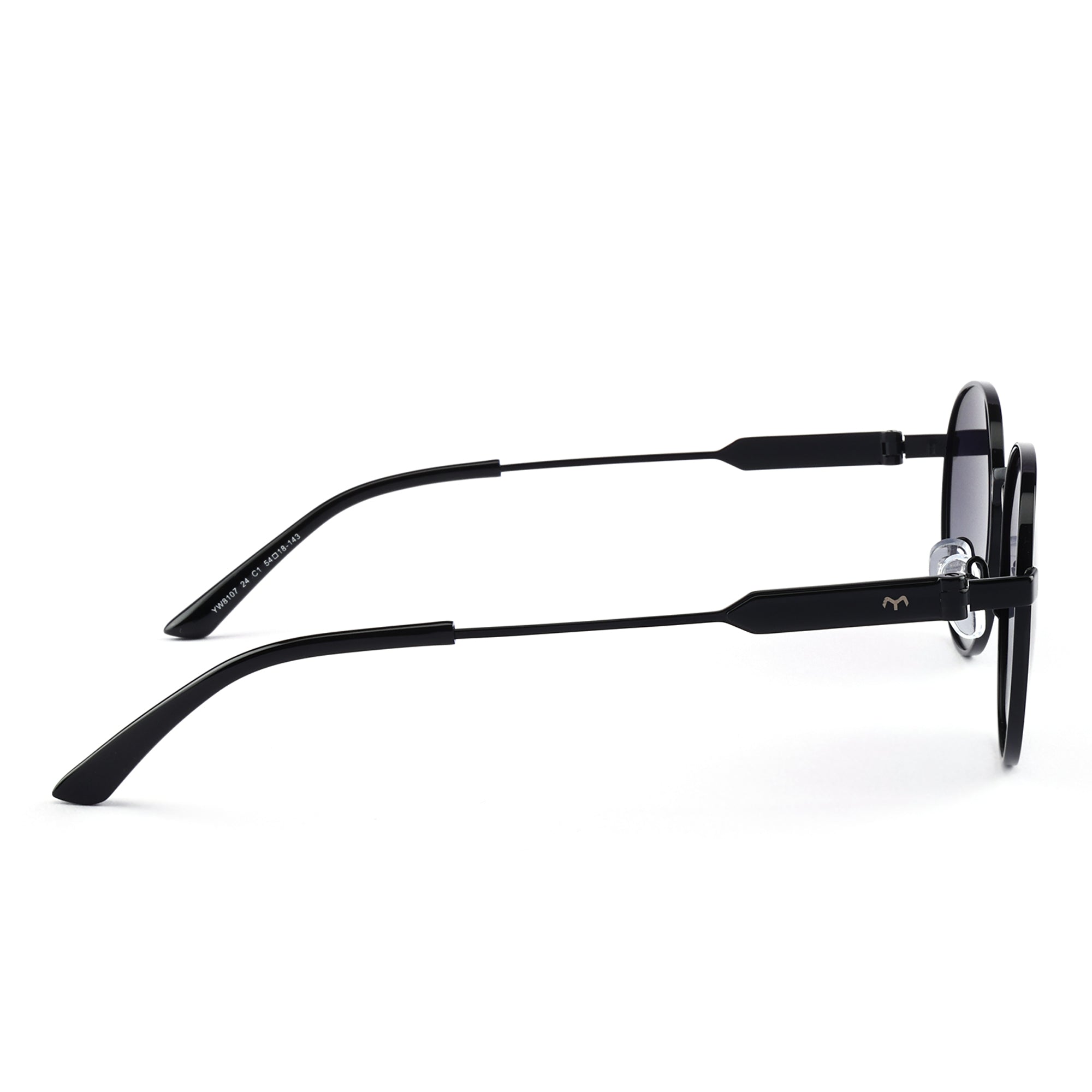 OvaLux - Blue Metal Oval Sunglasses For Women