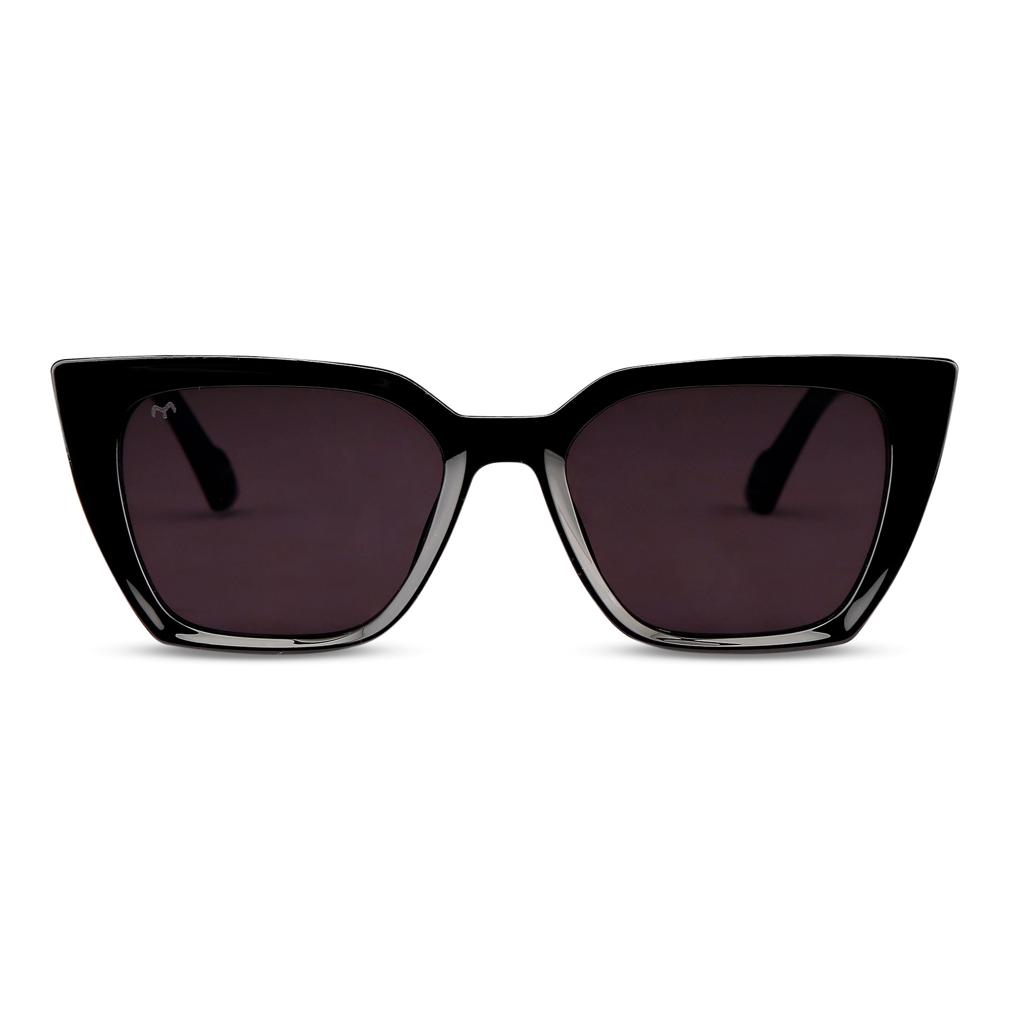 PawKat - Shell Black Cat Eye Sunglasses