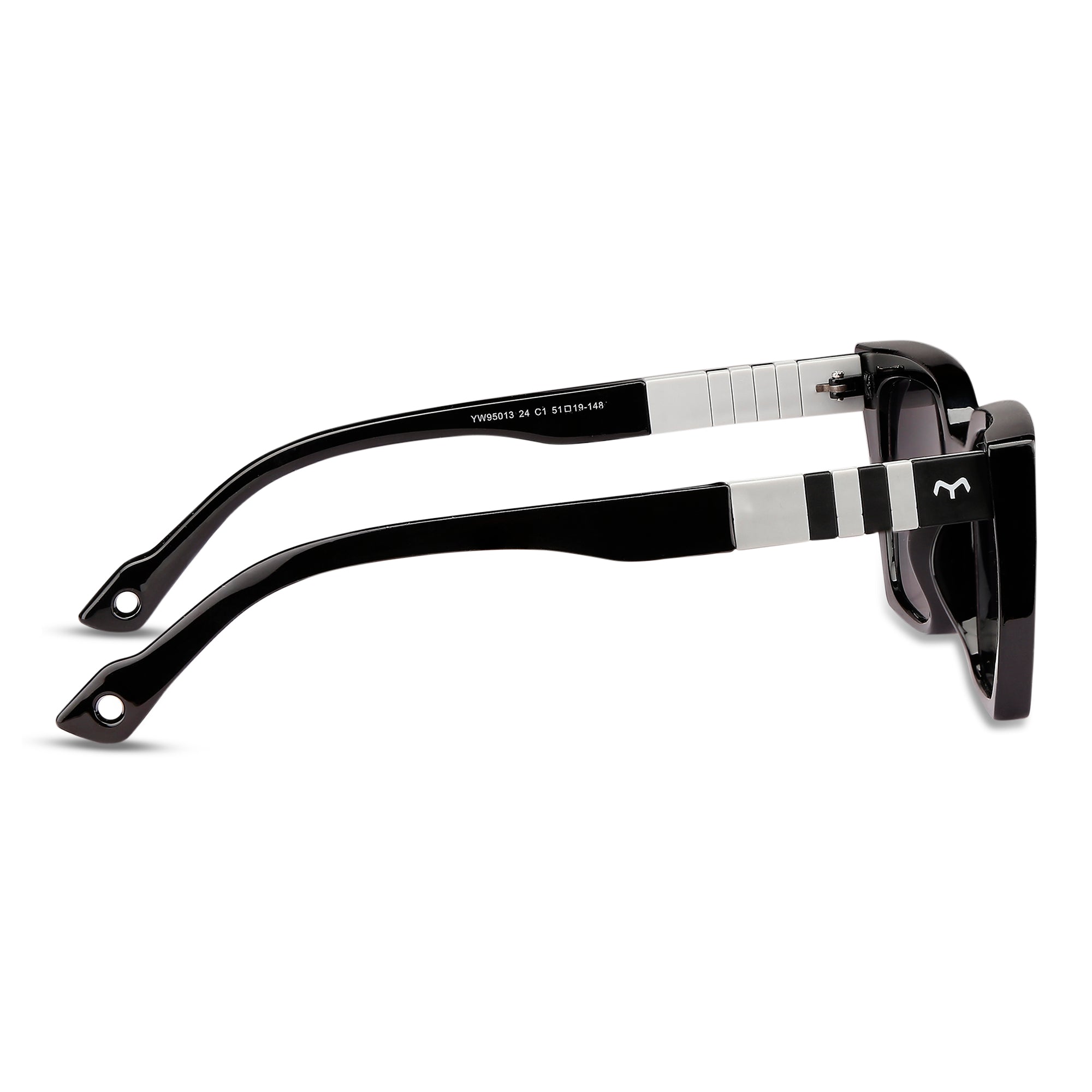 PawKat - Shell Black Cat Eye Sunglasses
