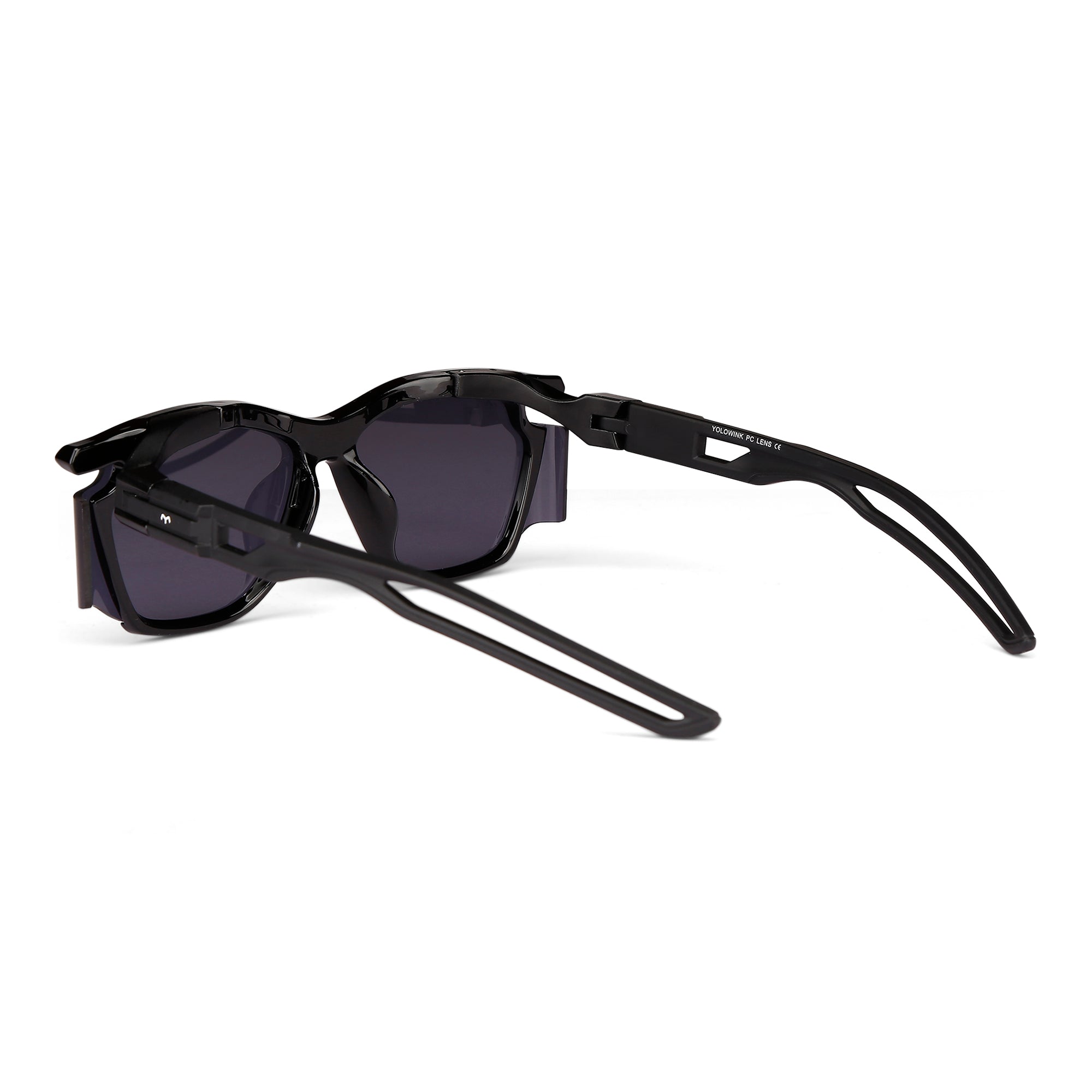 FunkyVibes - TR Big Black Sunglasses for Men