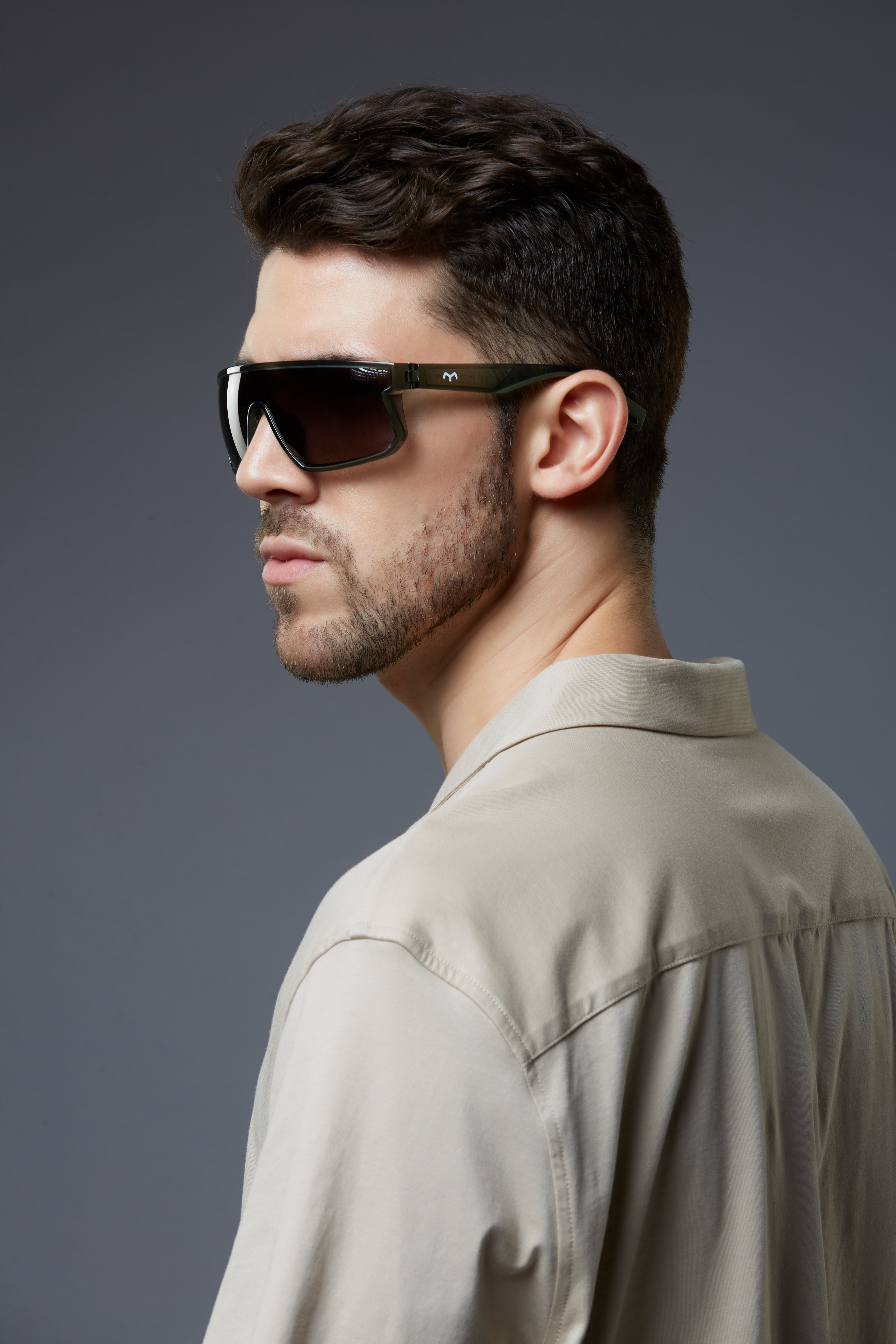 LevelUp - TR PC Lens Black Polarized Sunglasses for Men