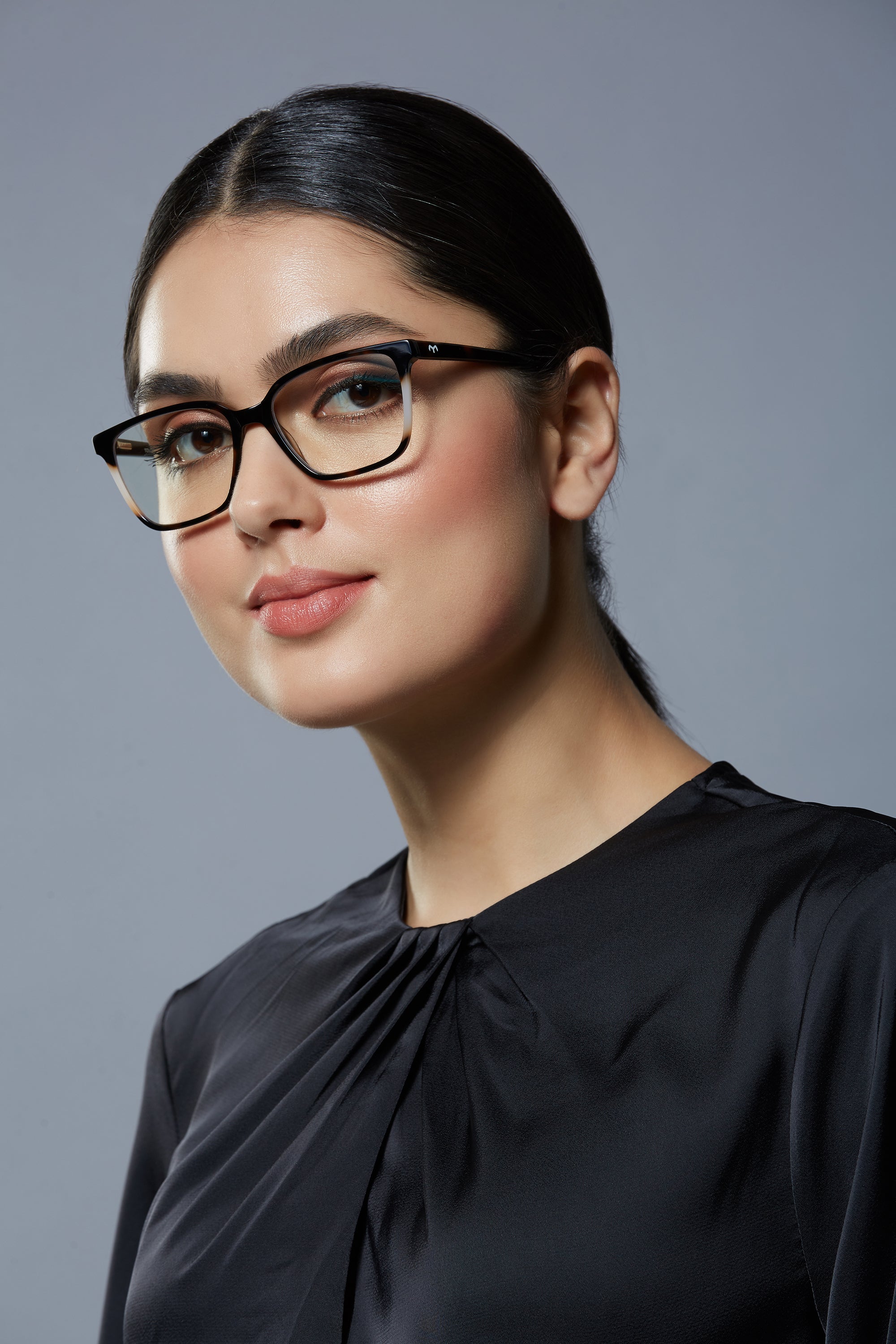 Rectitude - Unisex Acetate Blue Computer Glasses