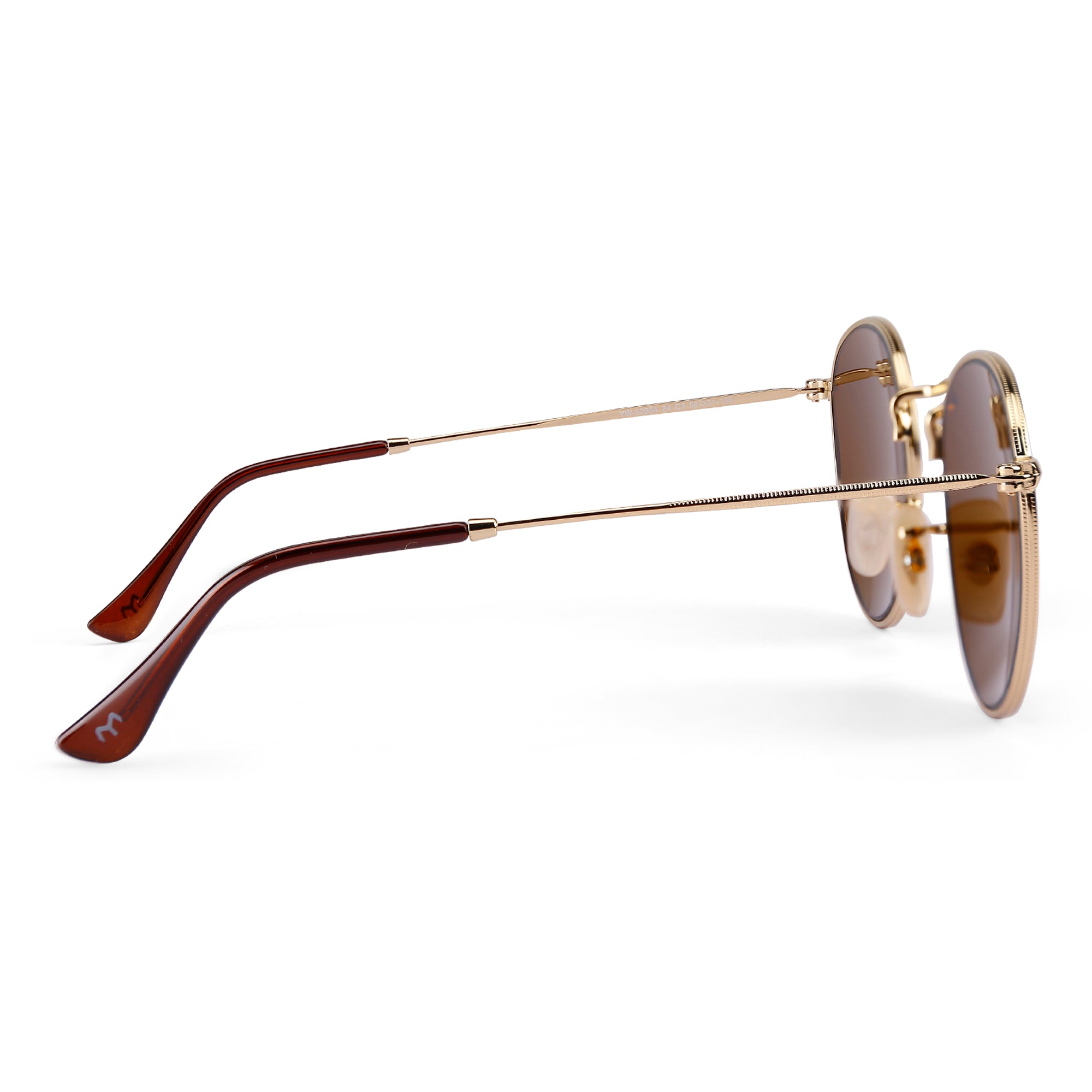 OvaFlex - Deep Green Metal Unisex Oval Sunglasses