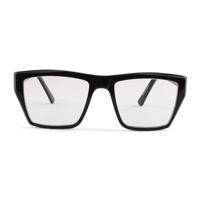 RectaLens - Unisex Rectangle Acetate Blue Computer Glasses