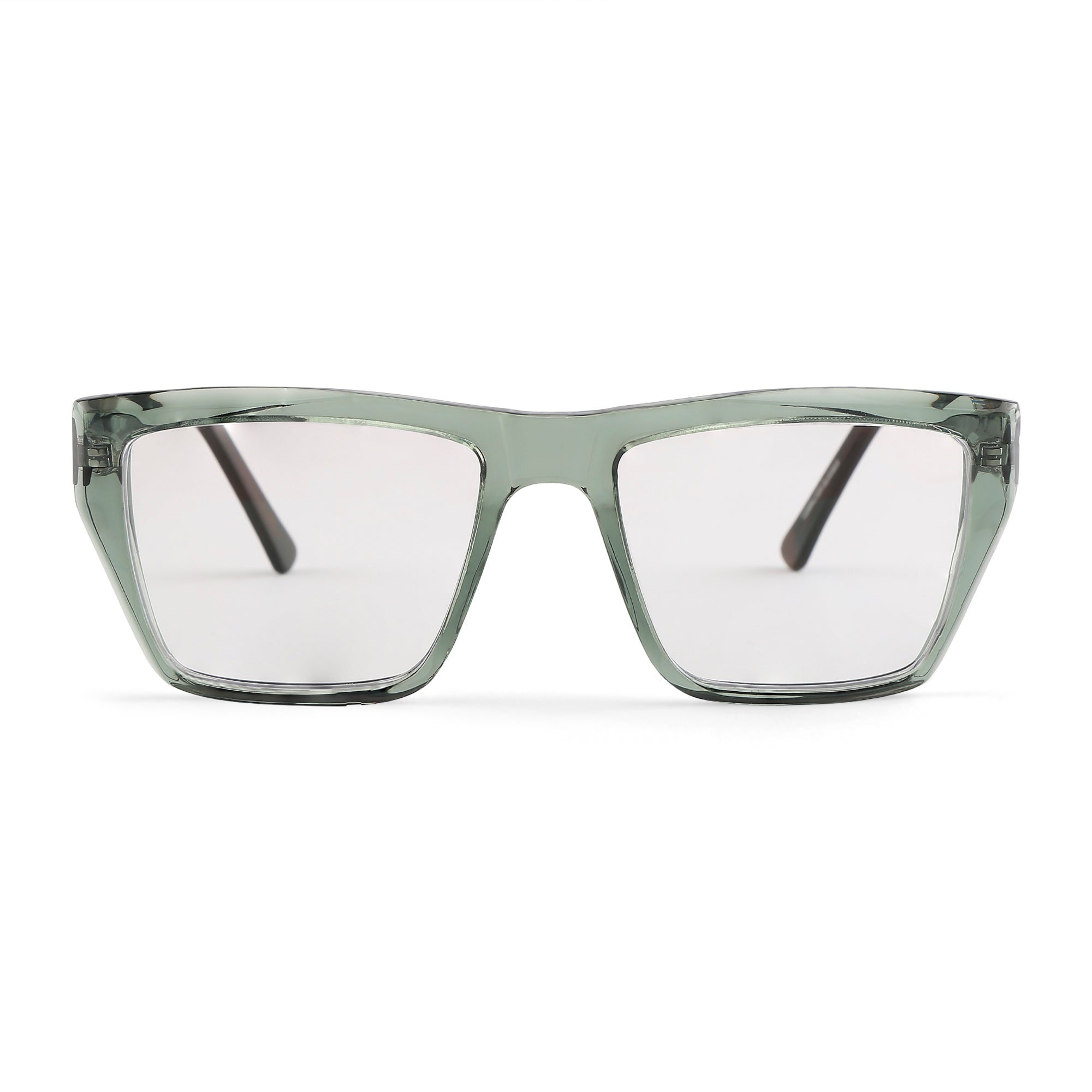RectaLens - Unisex Rectangle Acetate Blue Computer Glasses
