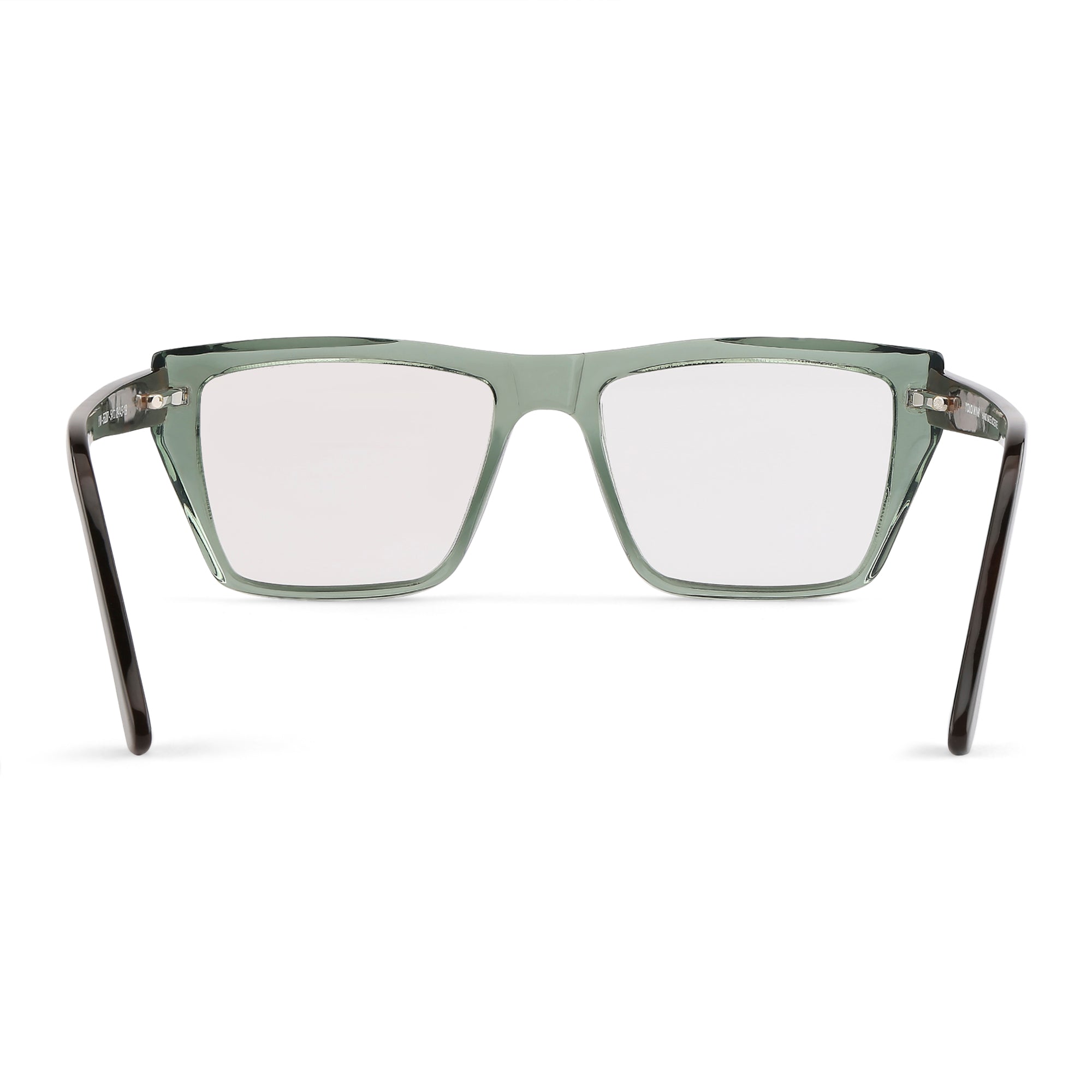 RectaLens - Unisex Rectangle Acetate Blue Computer Glasses