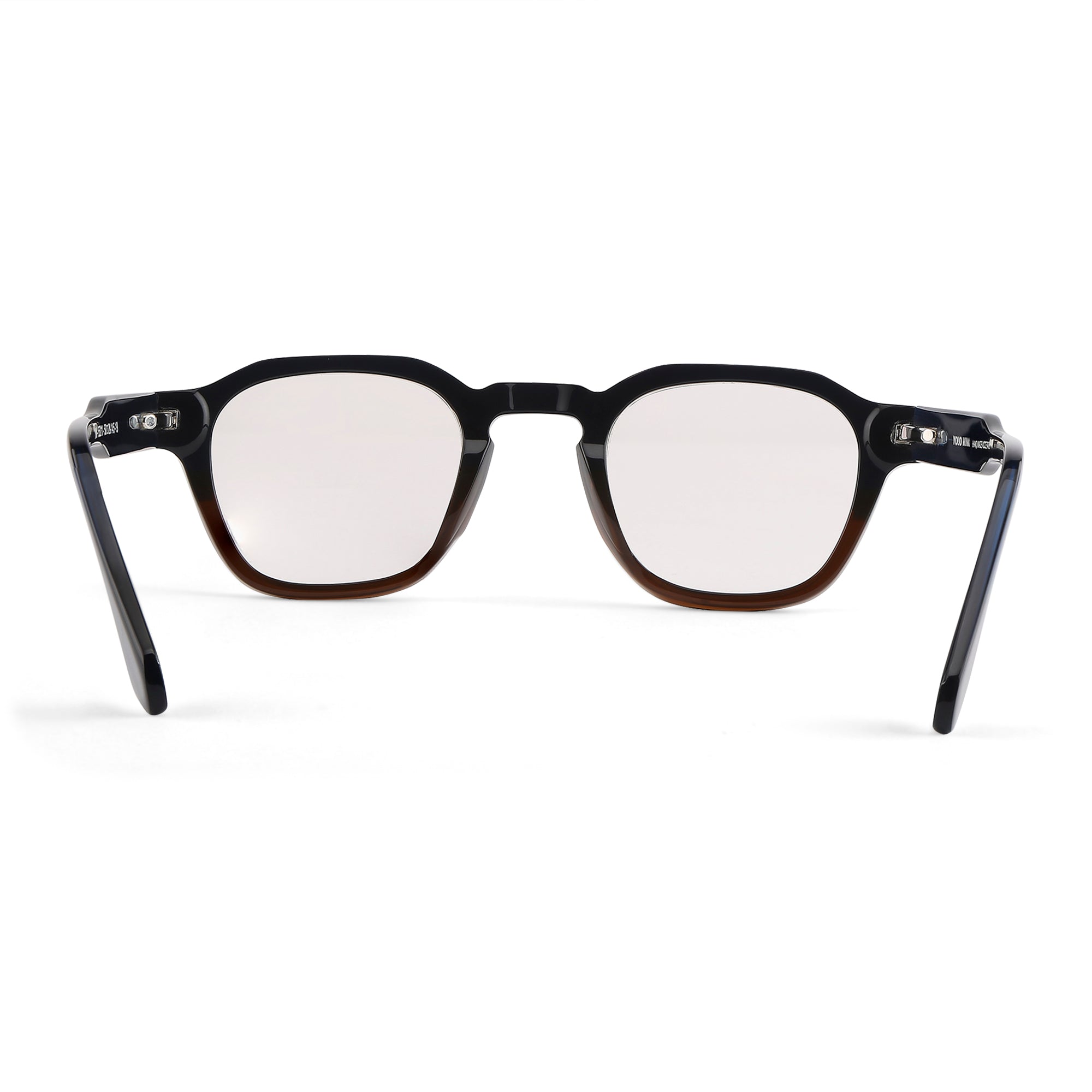 BitBox - Square Unisex Acetate Blue Computer Glasses