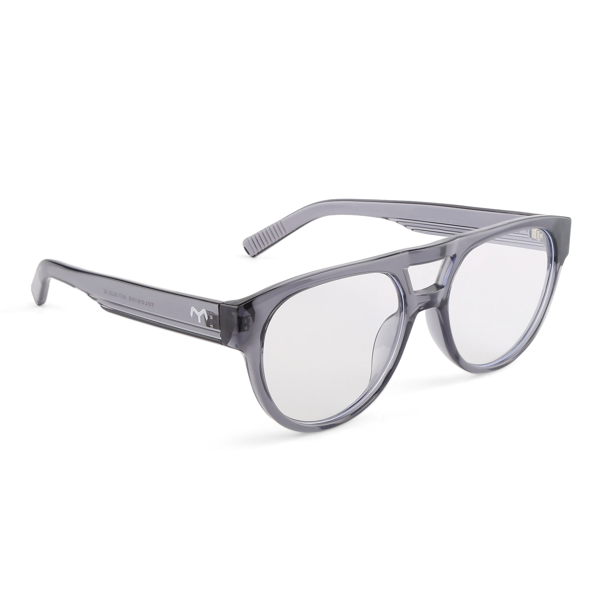 OvalPulse - Acetate Blue Computer Glasses for Men
