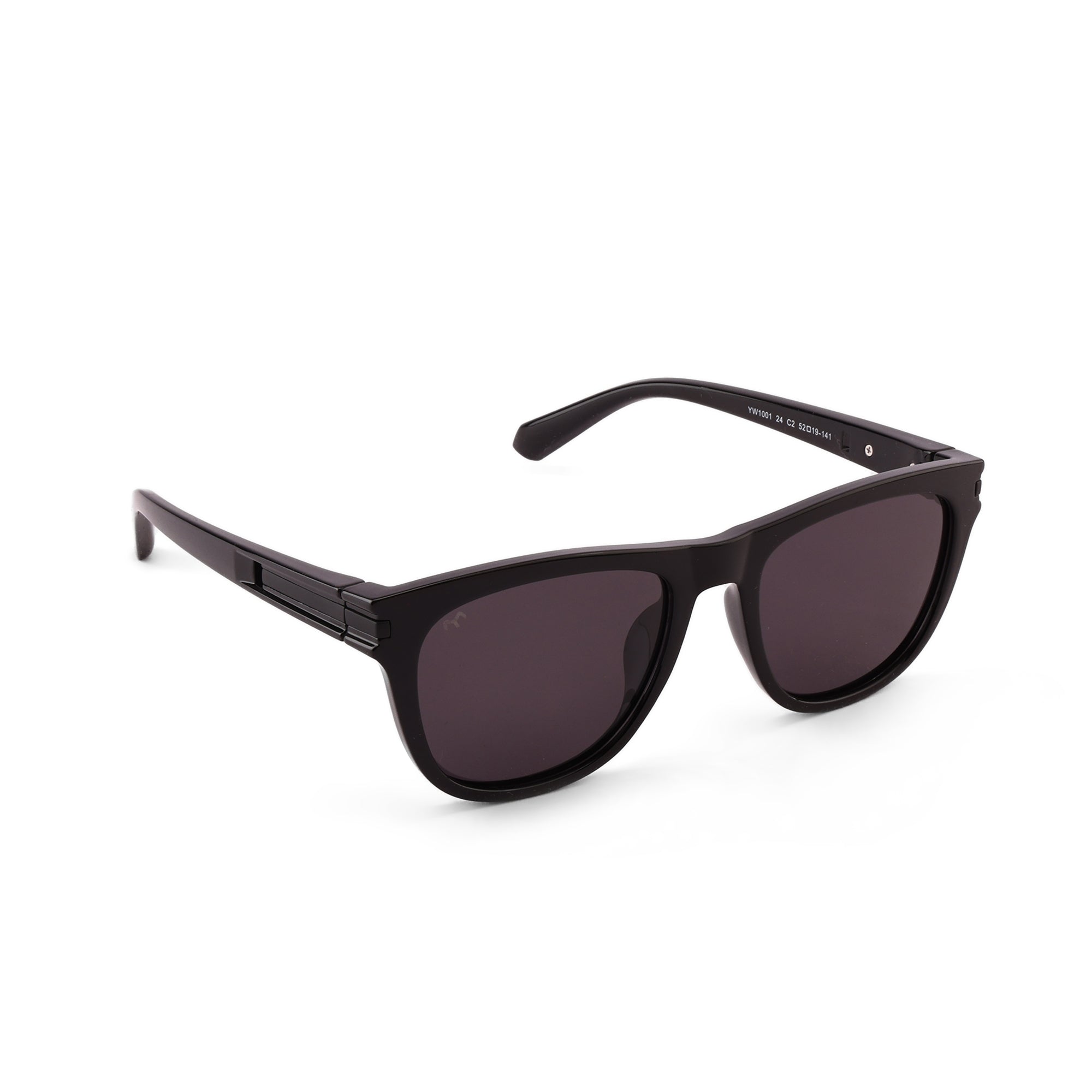 Shadeways - TR Black Polarized Wayfarer Sunglasses for Men