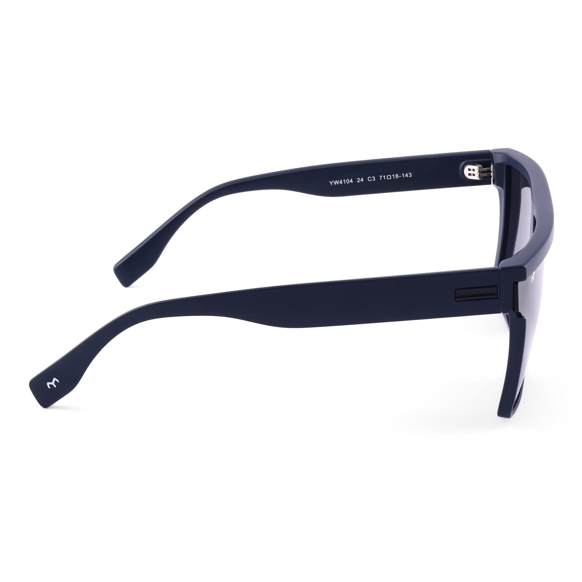BigParty - TR Big Square Black Polarized Sunglasses for Men