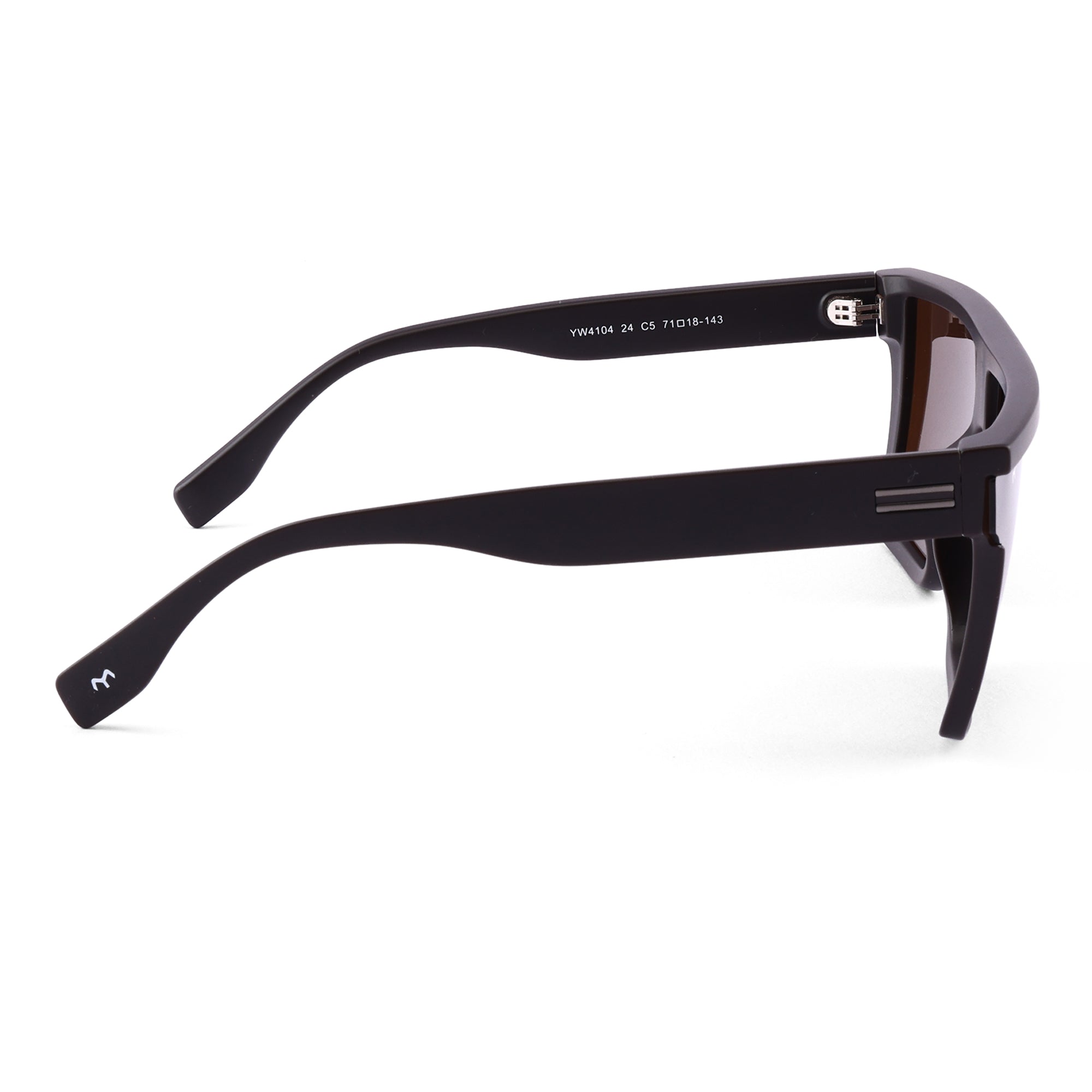 BigParty - TR Big Square Brown Polarized Sunglasses for Men