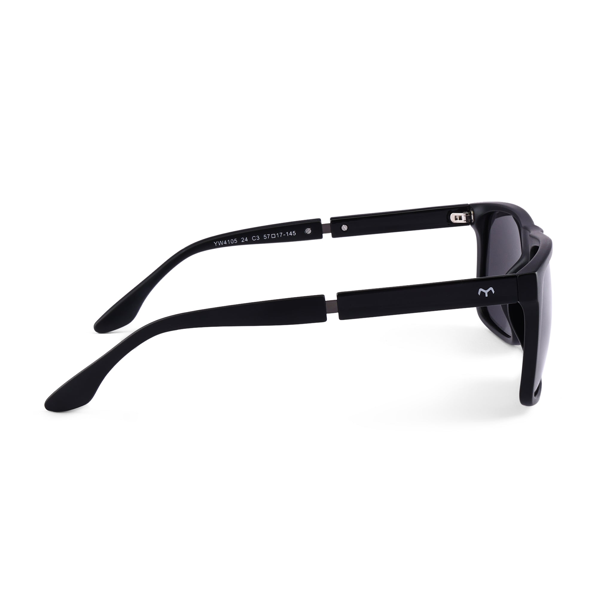 BoldBox - TR Big Square Grey Polarized Sunglasses for Men