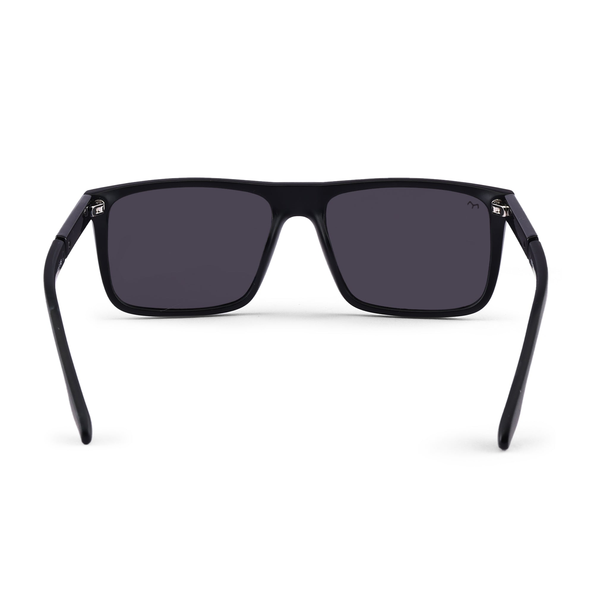 BoldBox - TR Big Square Grey Polarized Sunglasses for Men