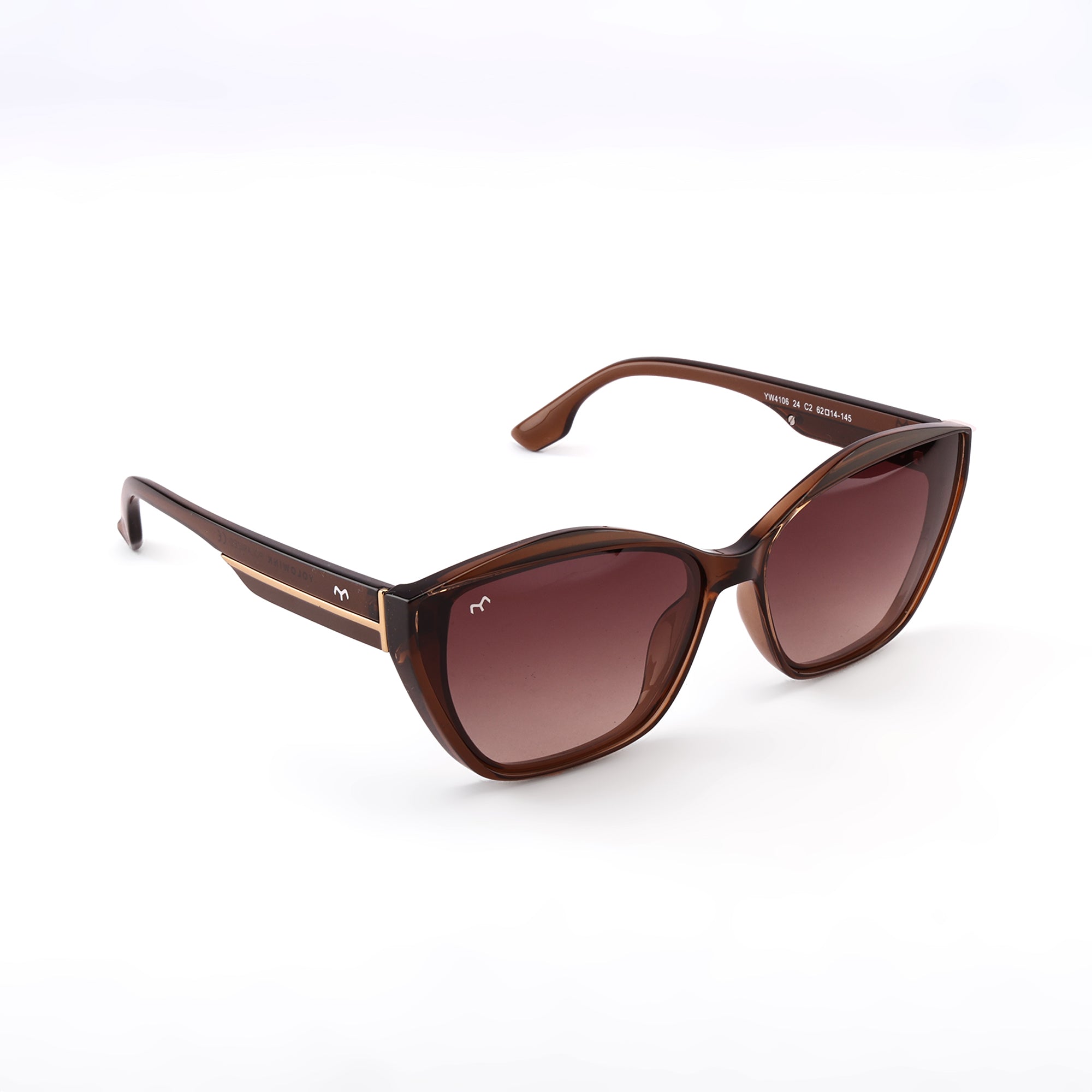 Catnip - TR Brown Polarized Cat Eye Glasses