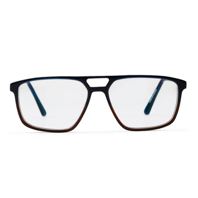 RectaClear - Acetate Blue Computer Glasses for Men