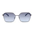 SixSphere - Green Metal Hexagon Sunglasses for Women
