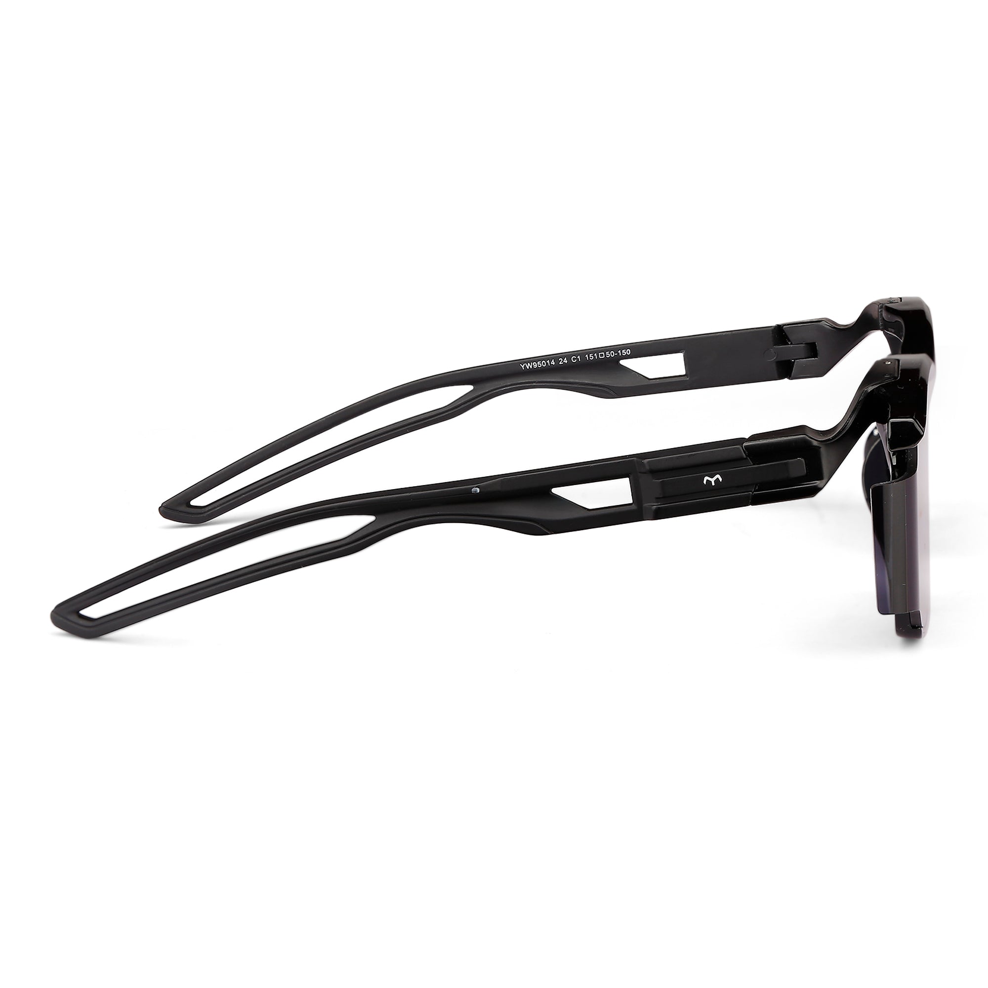 FunkyVibes - TR Big Black Sunglasses for Men