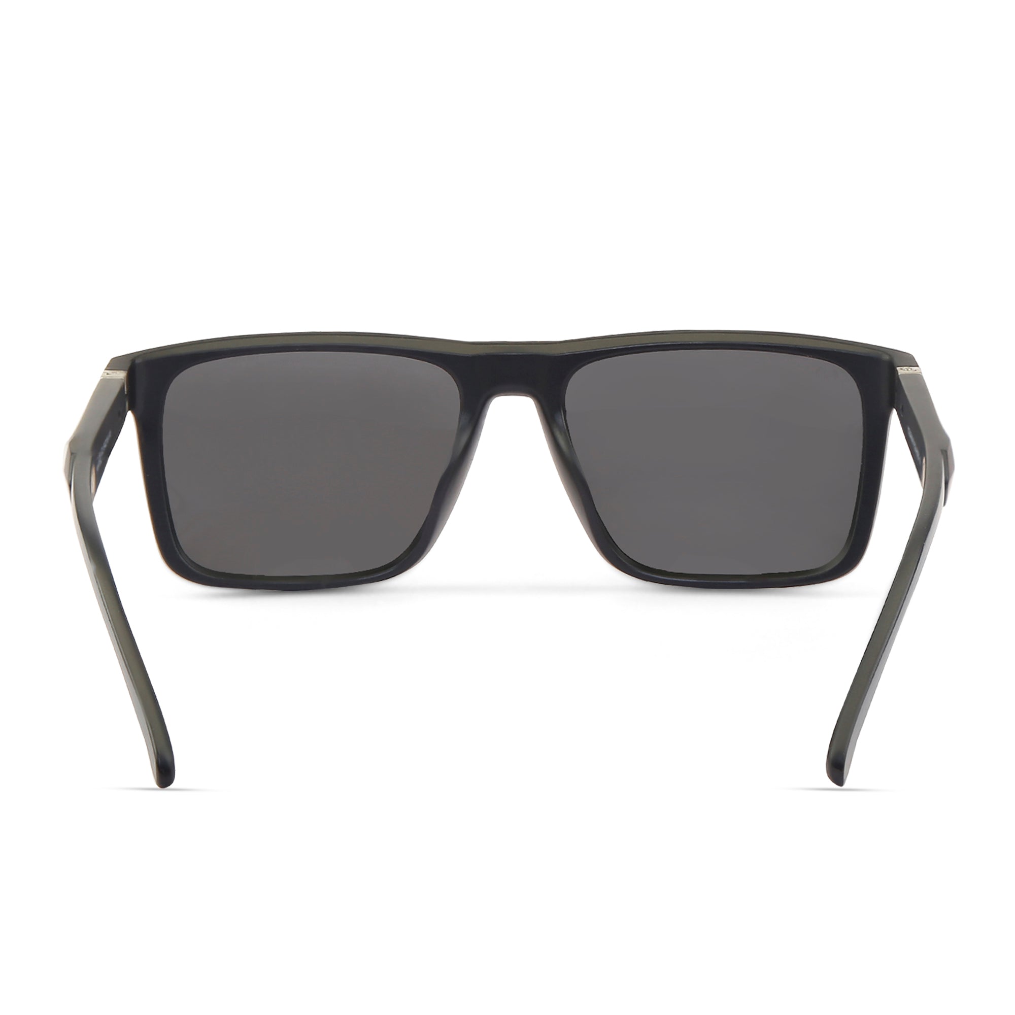 SquareUp - TR Men's Grey  Square Sunglasses