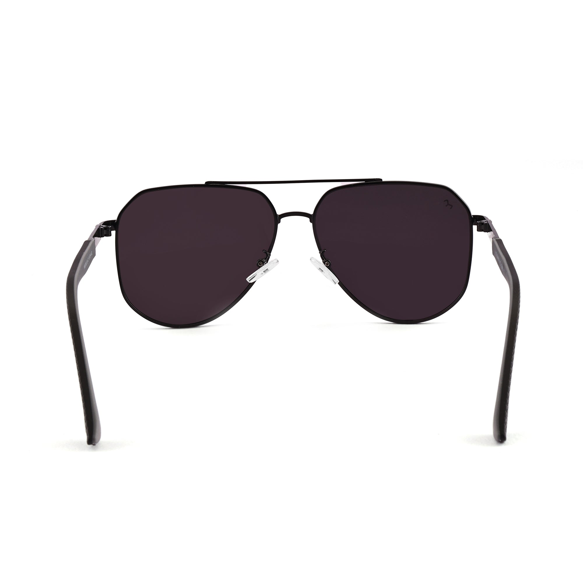 Flytors - Metal Black Aviator Sunglasses for Men